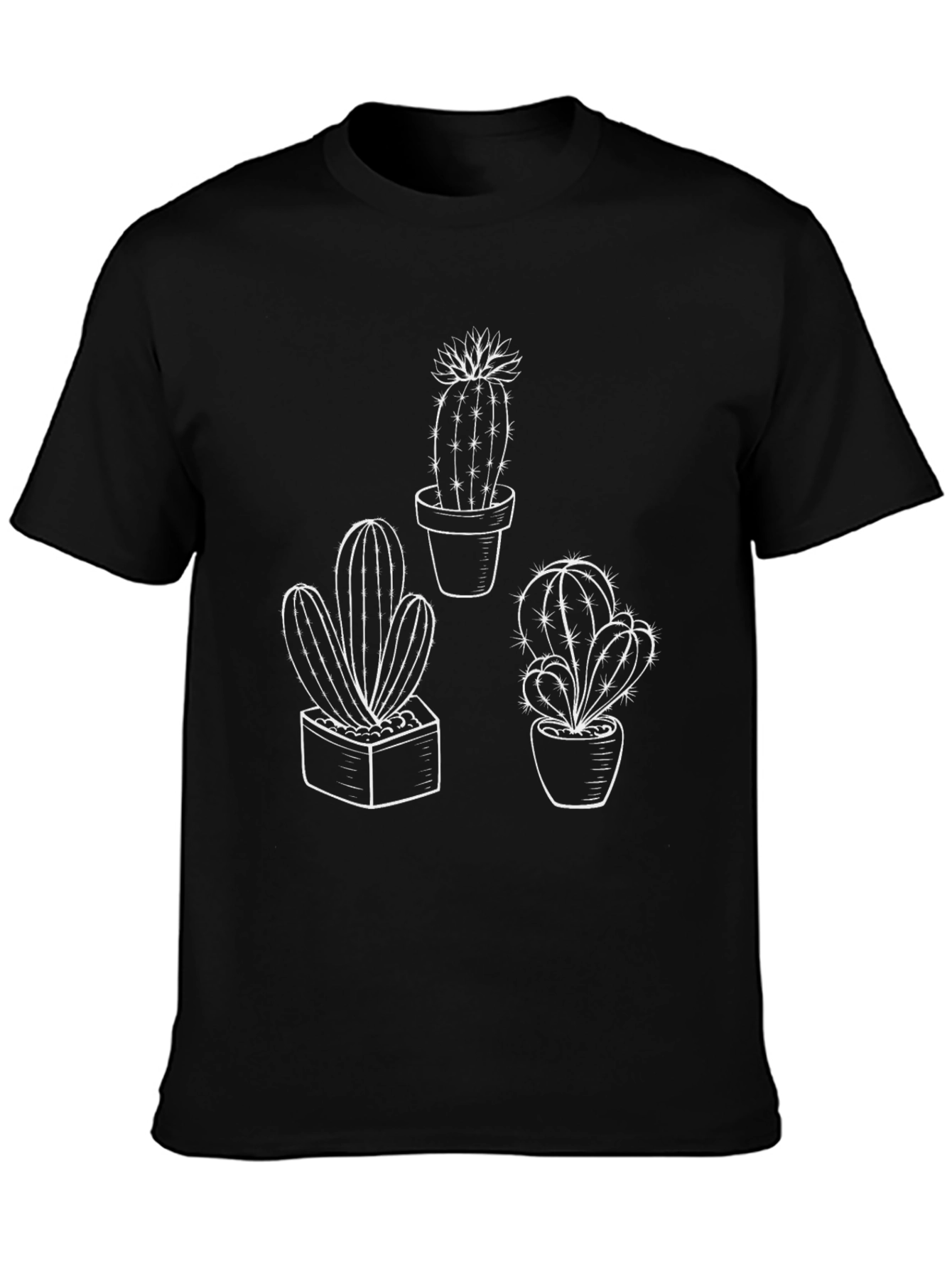 Cactus Graphic Tee - Trendy Plant Lover Shirt
