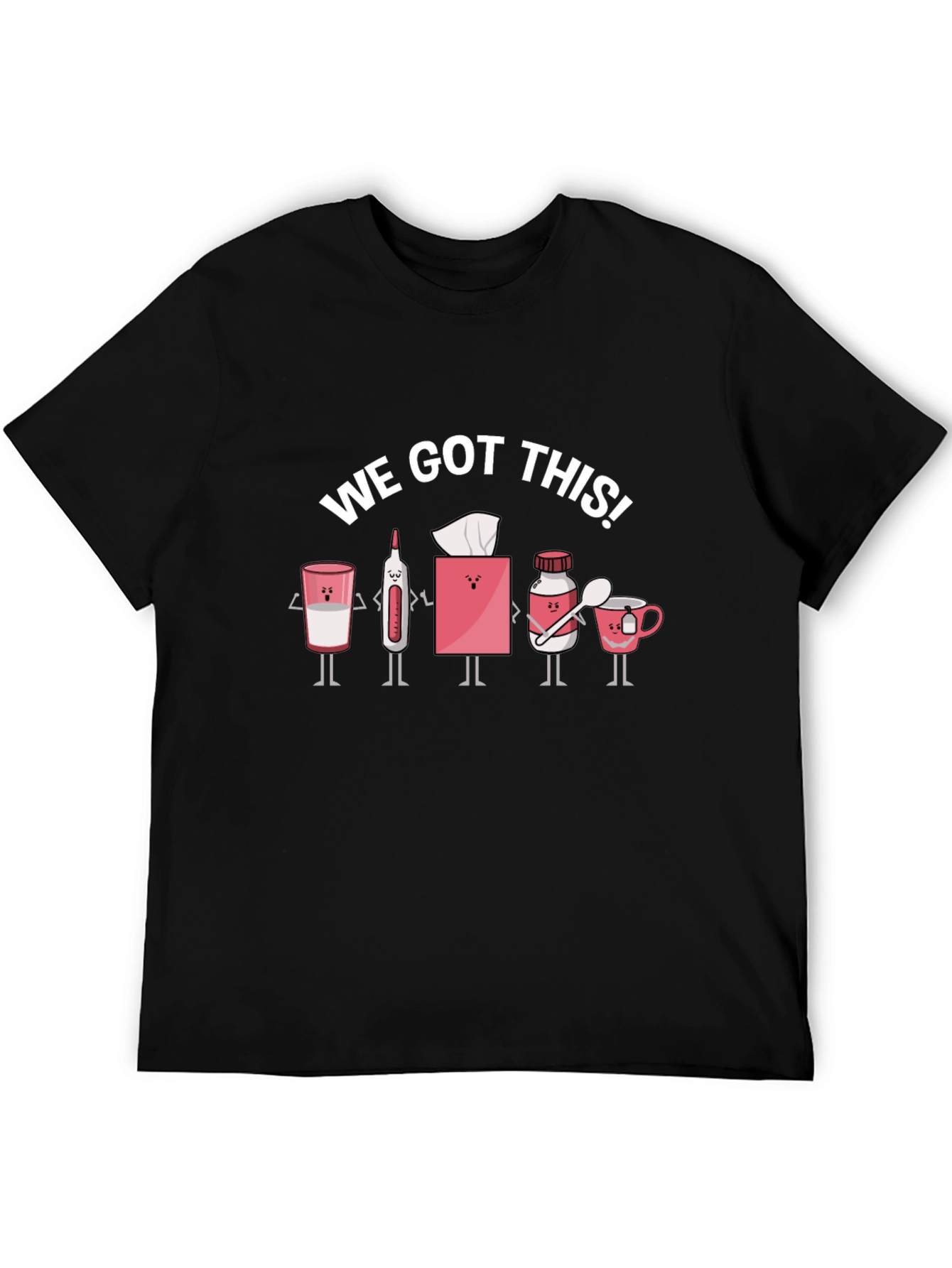 We Got This! Sickness Remedy Cartoon Graphic Tee