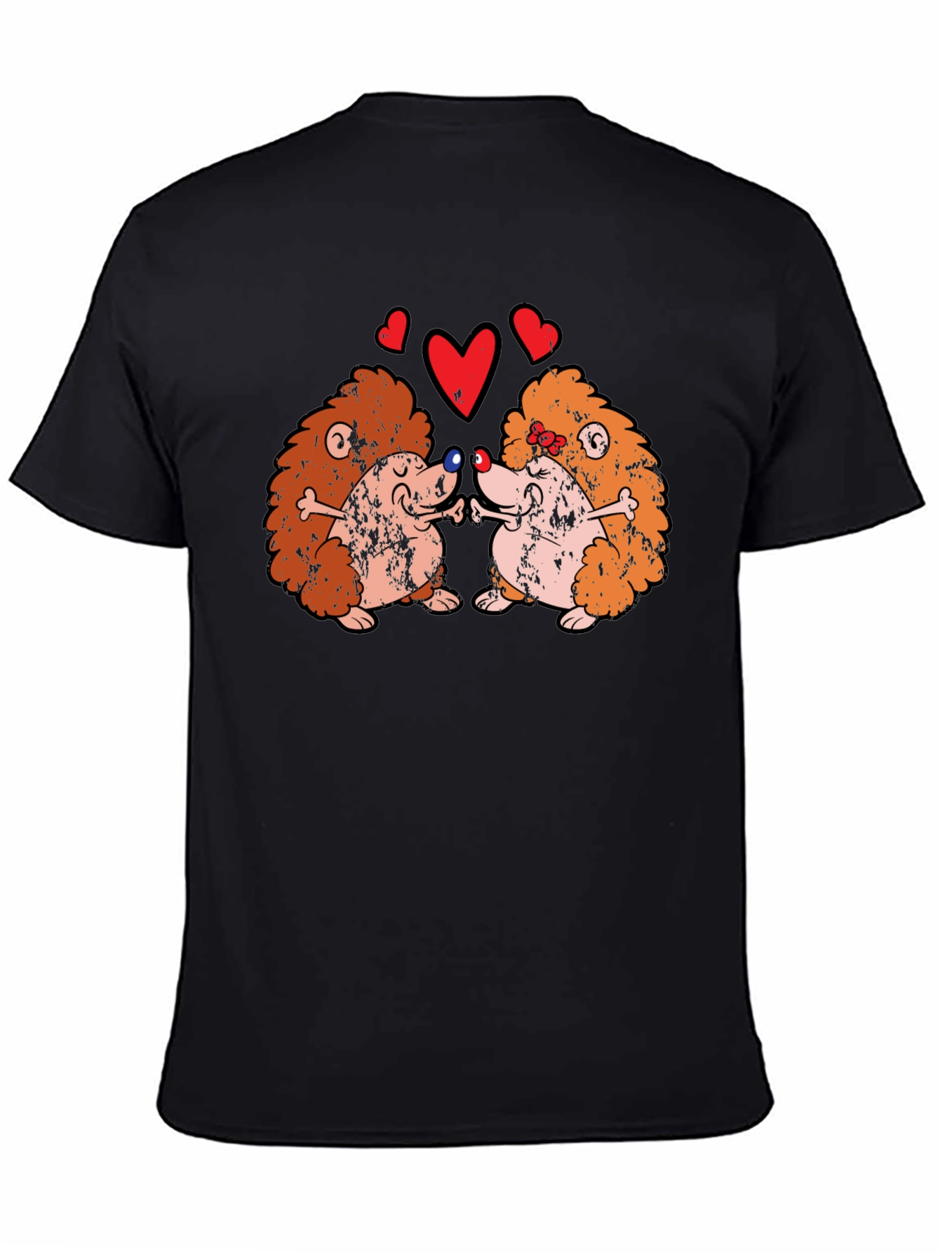 Cute Hedgehog Love T-Shirt - Valentines Day Gift