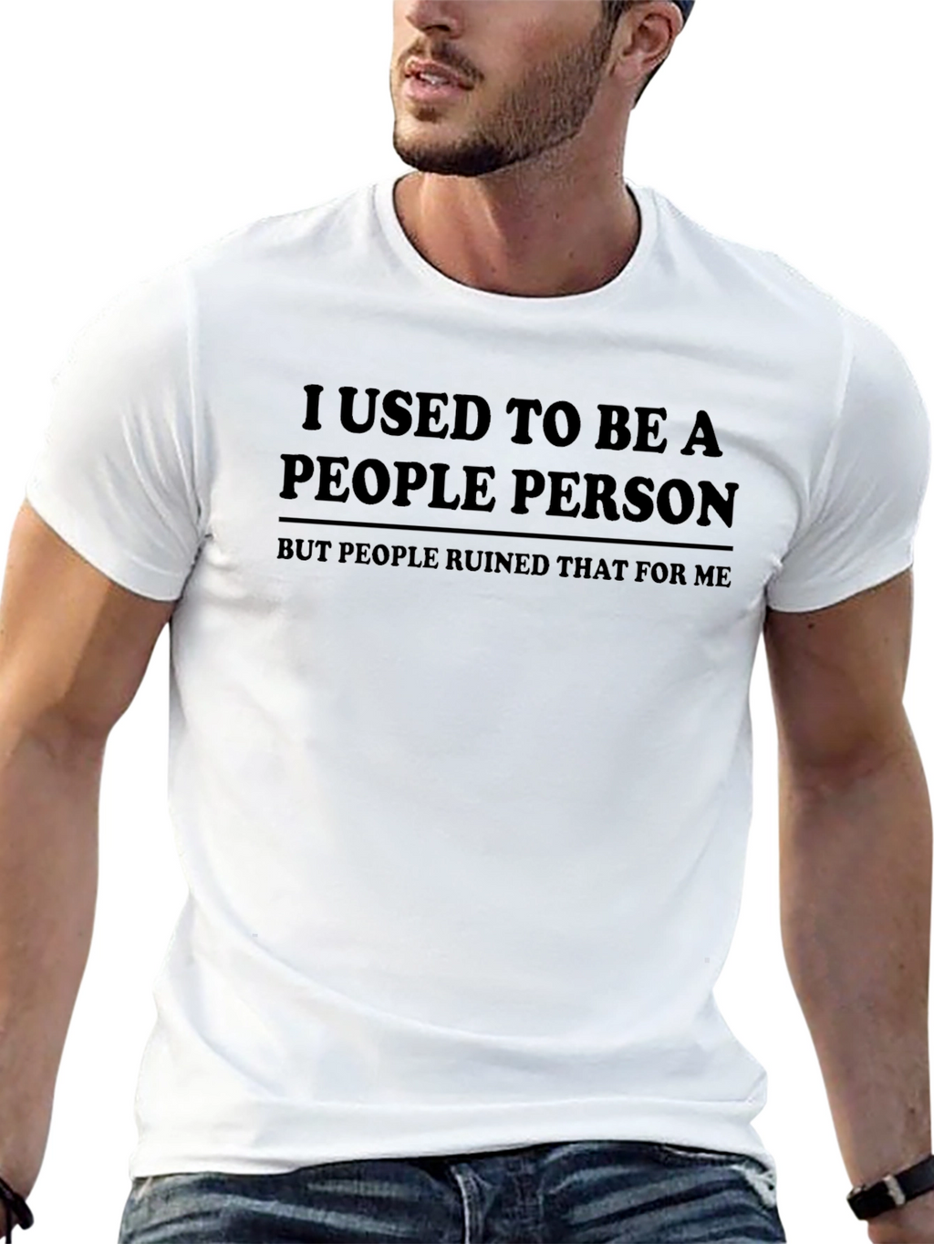Humorous People Person Graphic Tee