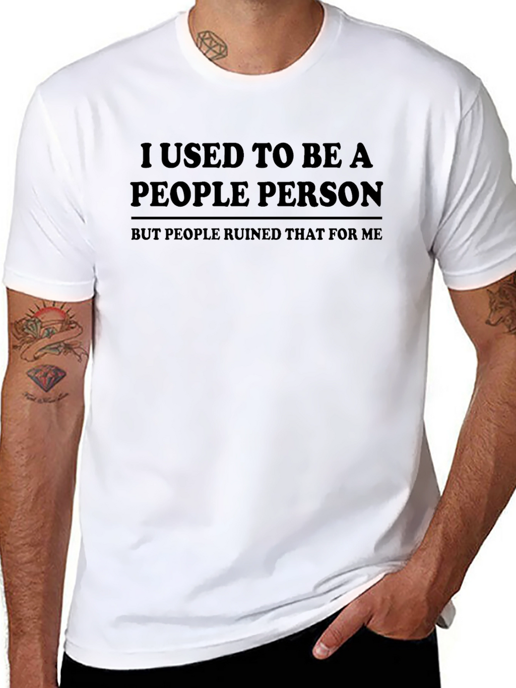 Humorous People Person Graphic Tee