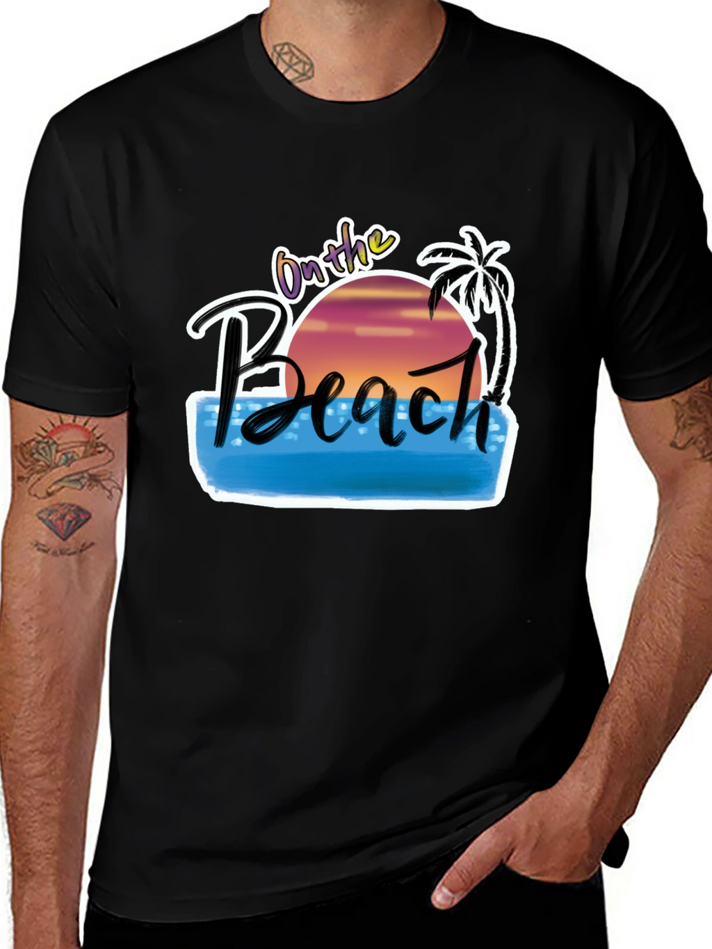 On The Beach Graphic Tee