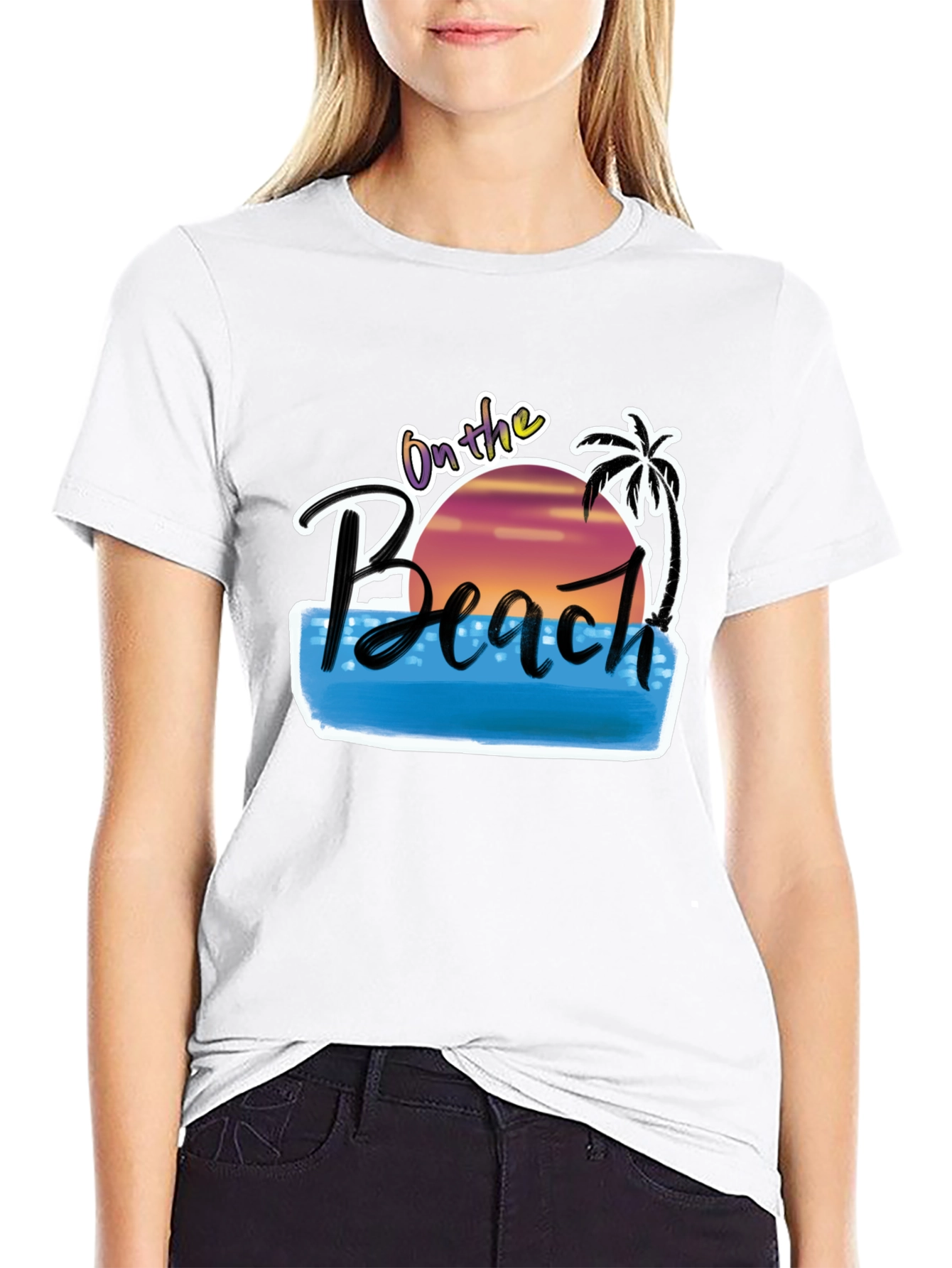 On The Beach Graphic Tee