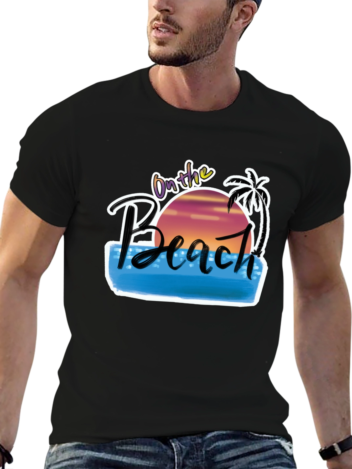 On The Beach Graphic Tee