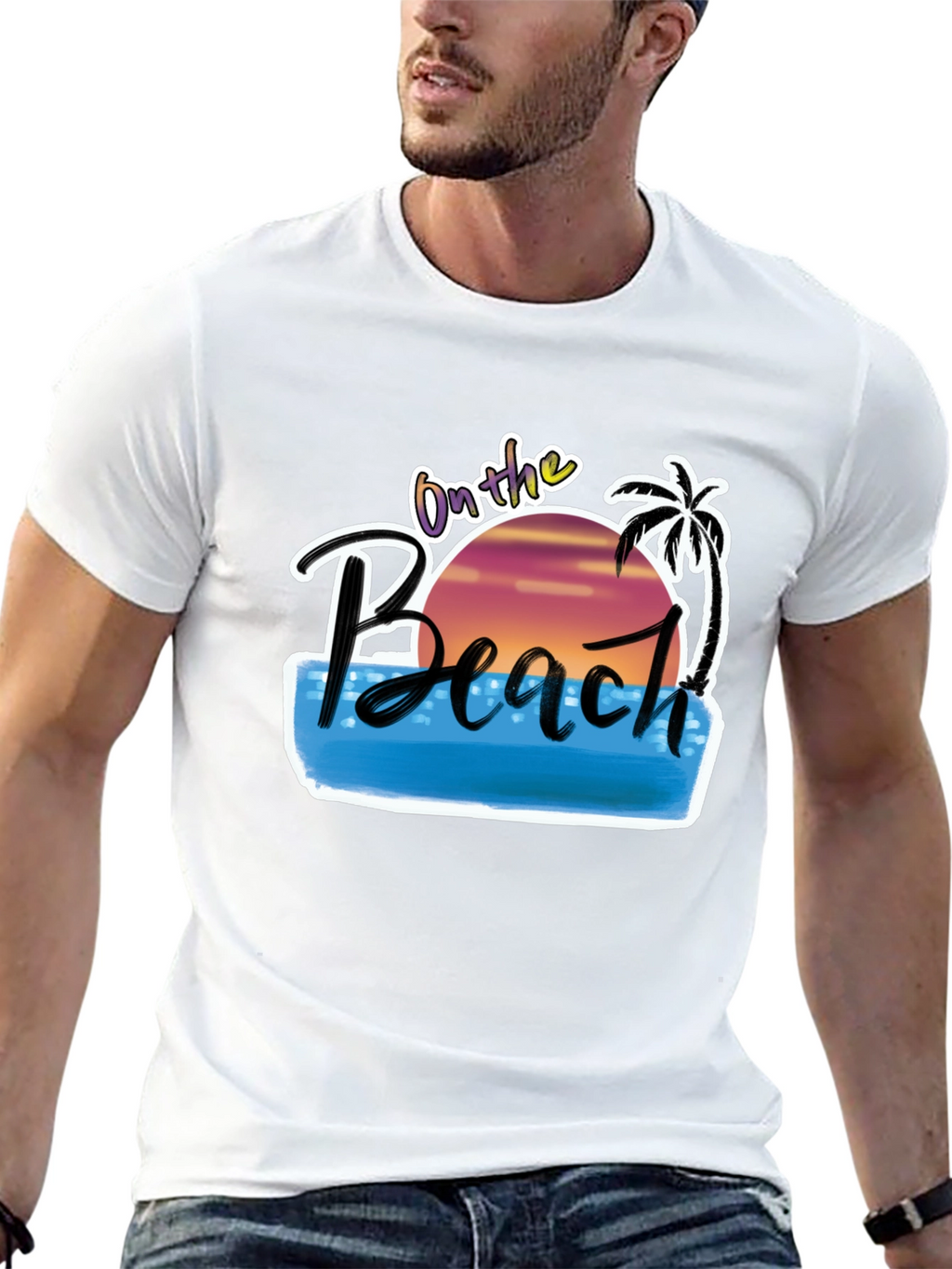On The Beach Graphic Tee