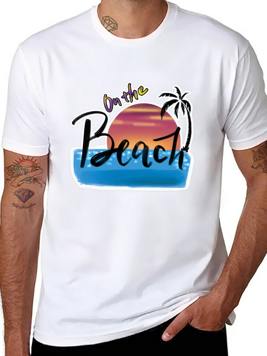 On The Beach Graphic Tee