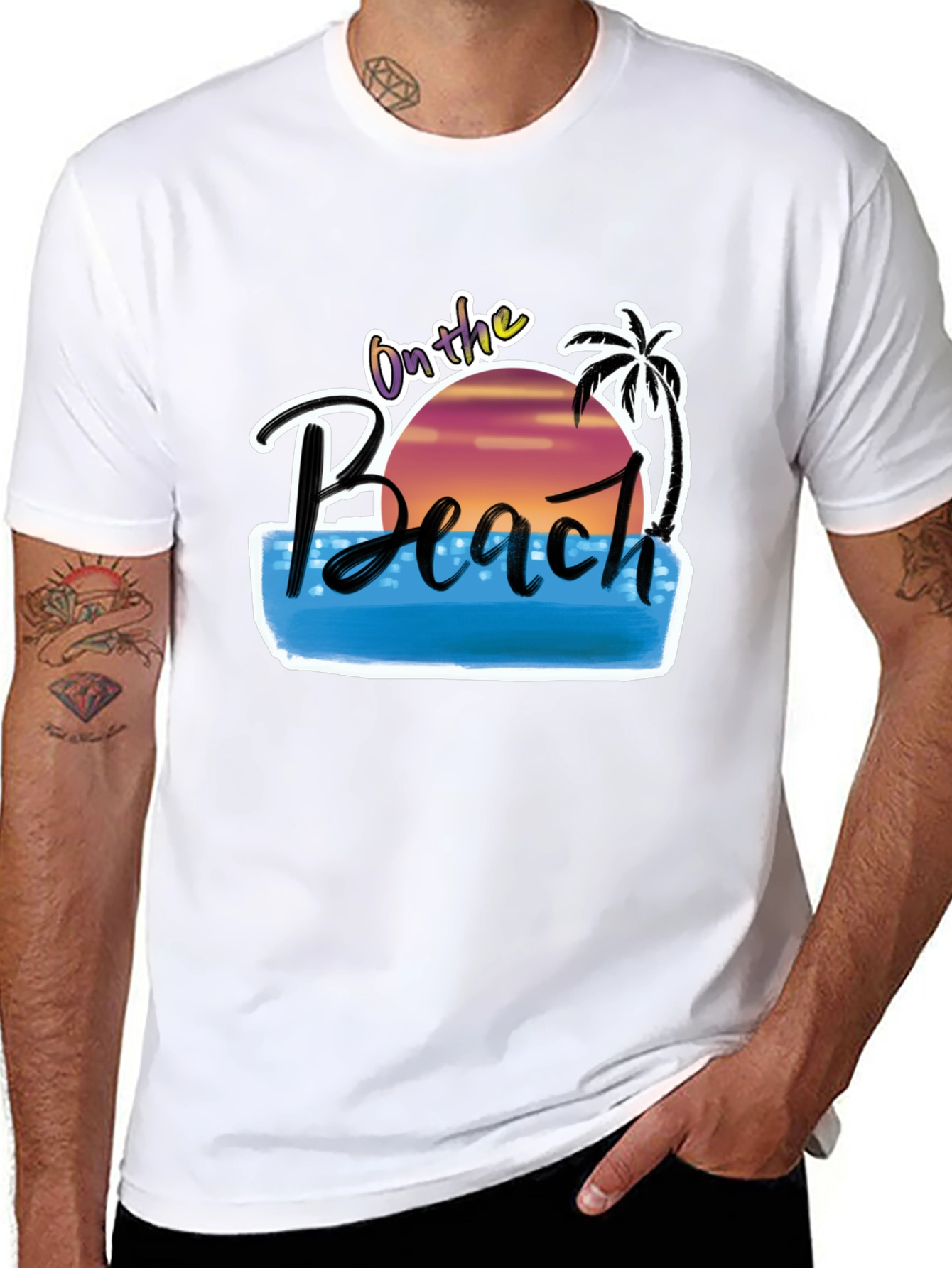 On The Beach Graphic Tee