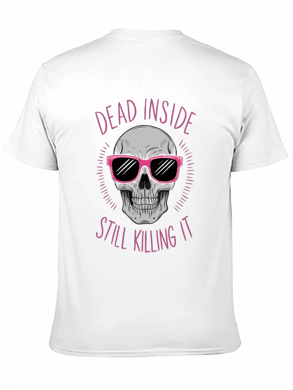 Dead Inside Skull Graphic Tee
