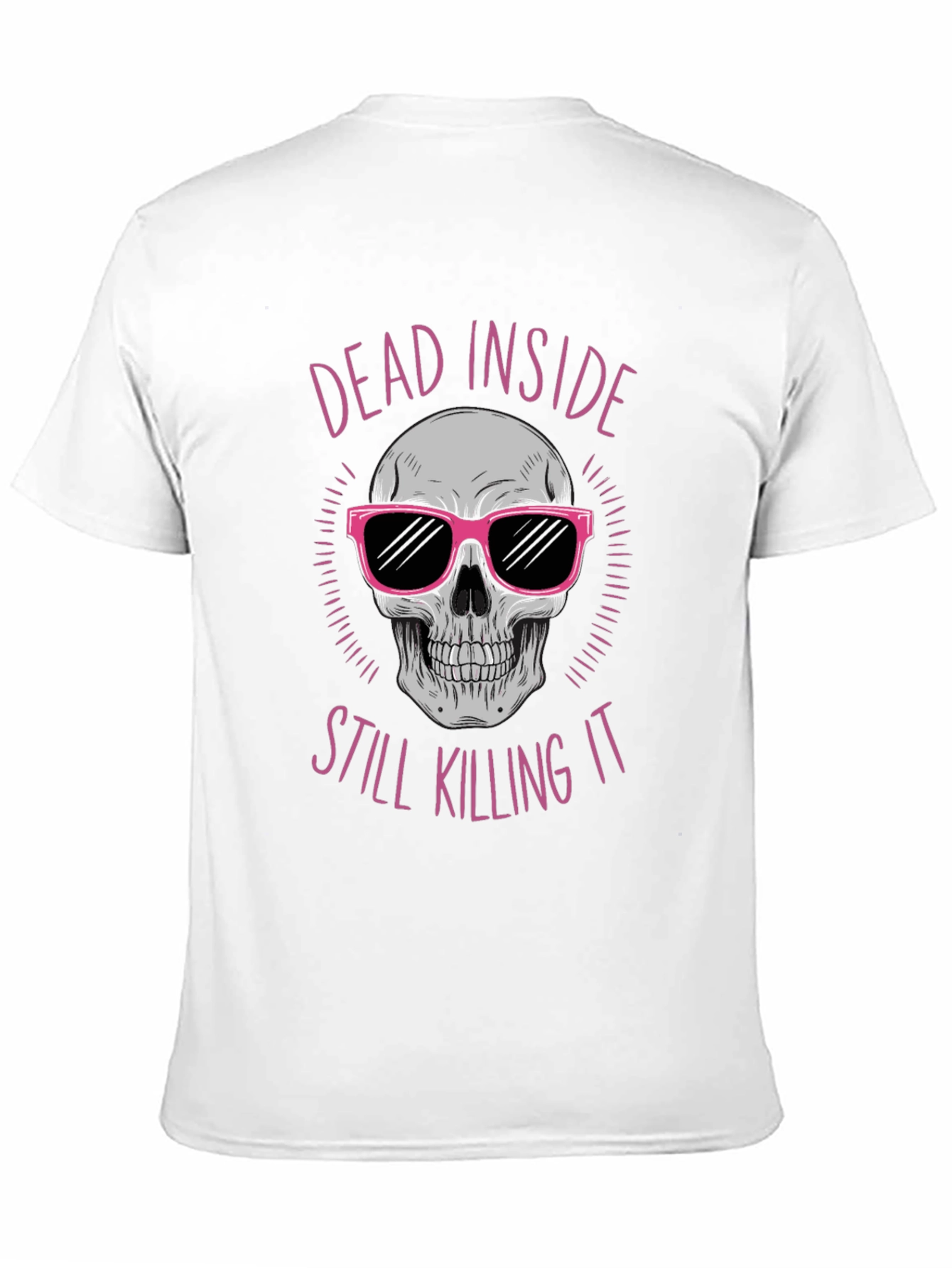 Dead Inside Skull Graphic Tee