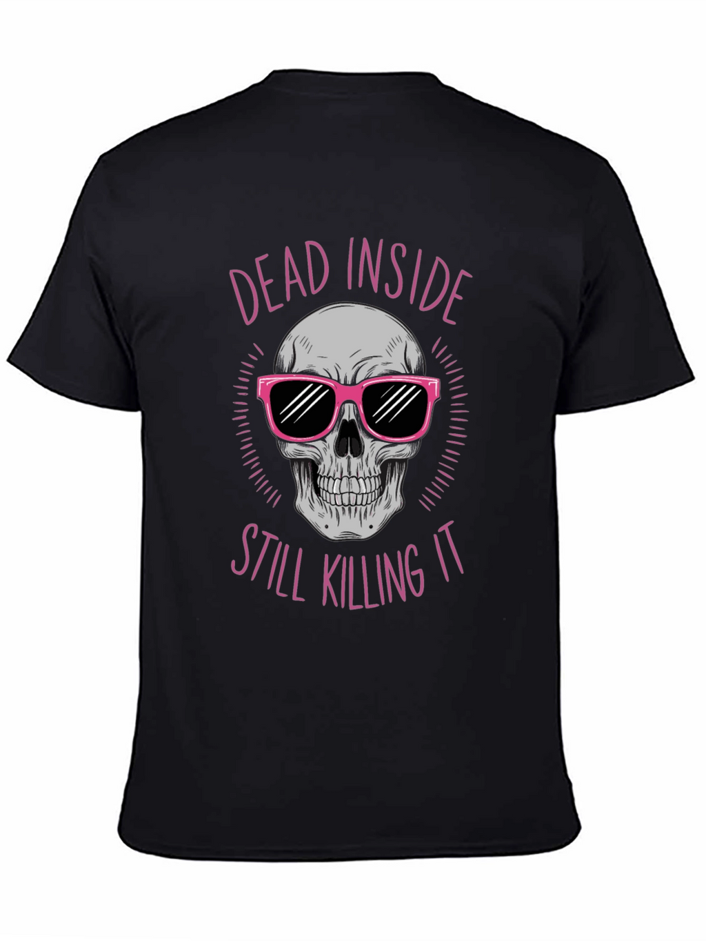 Dead Inside Skull Graphic Tee