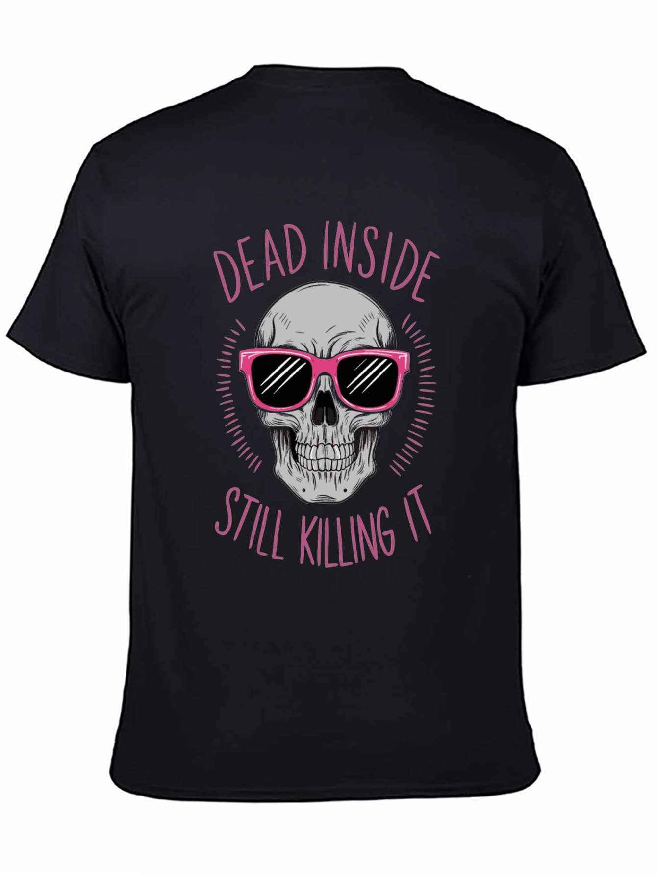 Dead Inside Skull Graphic Tee