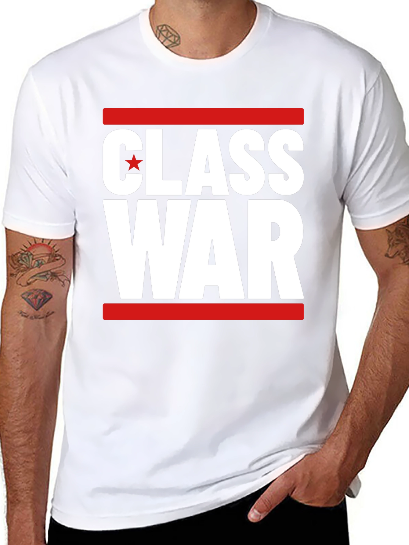 Class War T-Shirt - Bold Statement Tee