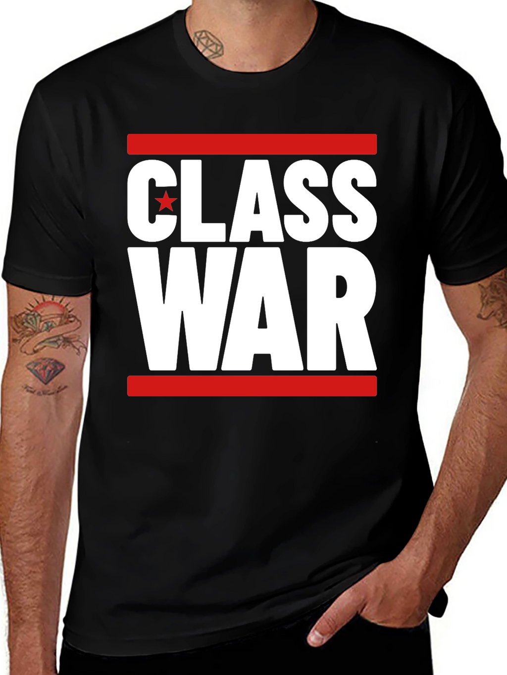 Class War T-Shirt - Bold Statement Tee