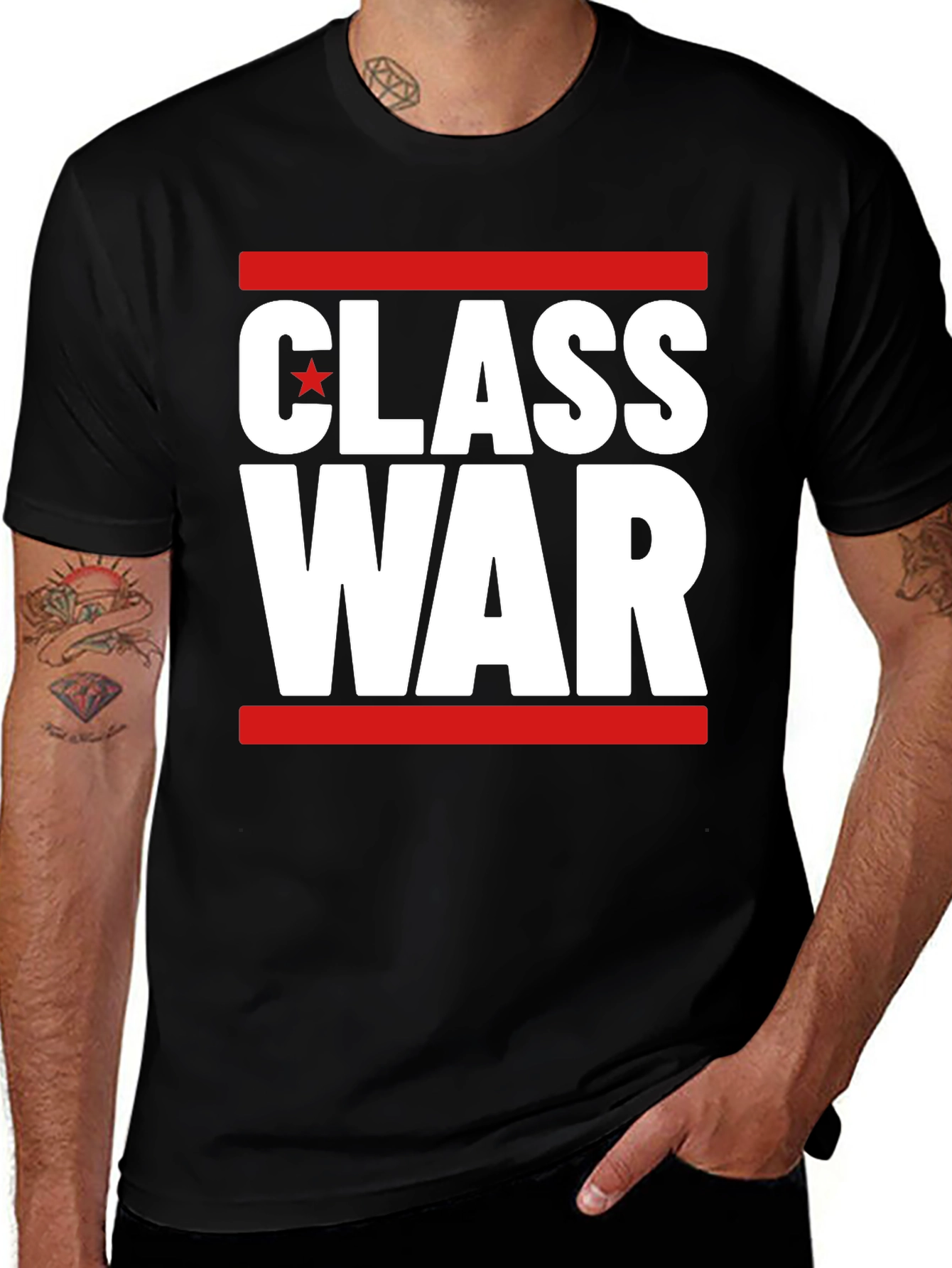 Class War T-Shirt - Bold Statement Tee