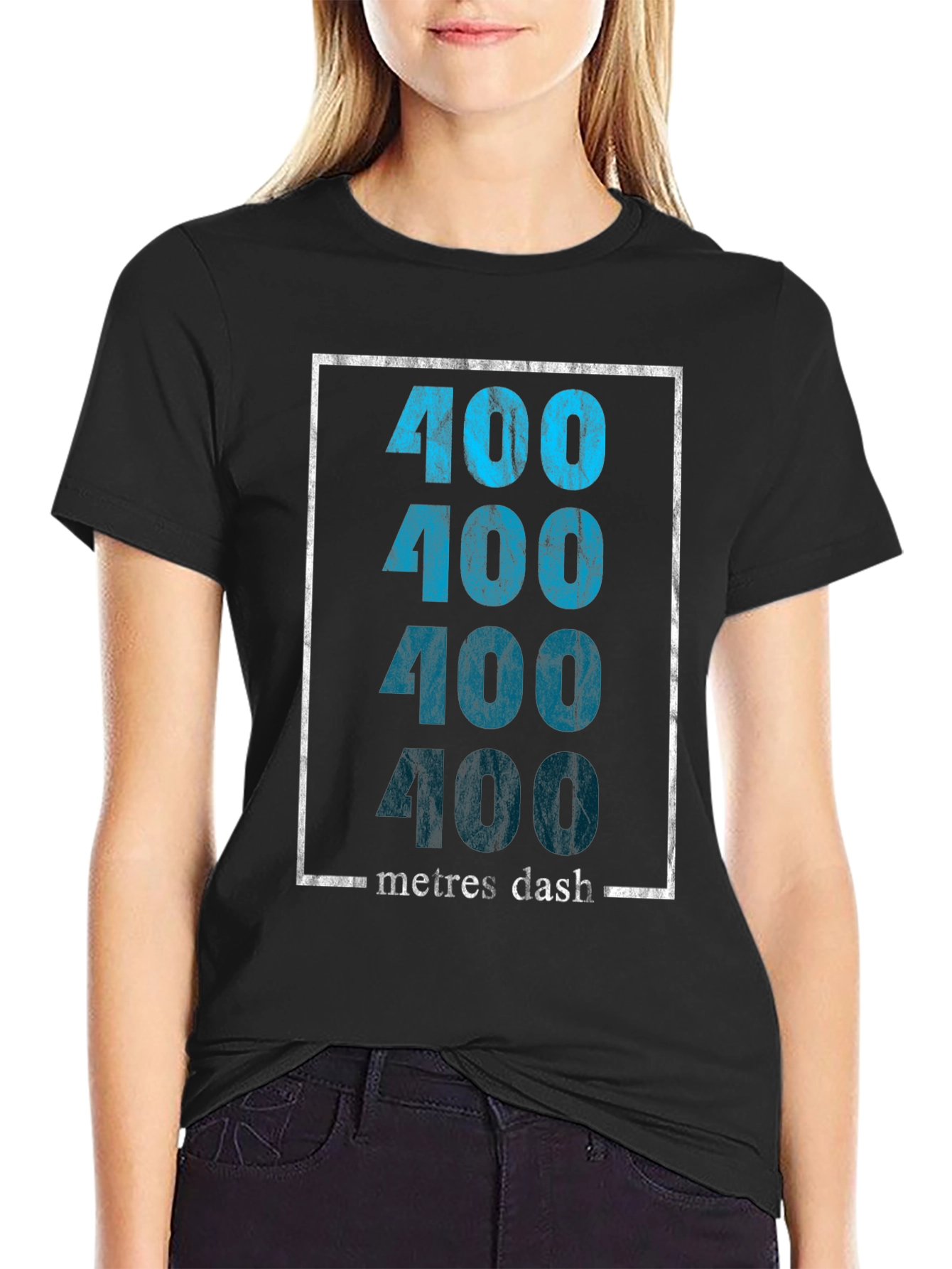 400 Metres Dash Graphic T-Shirt