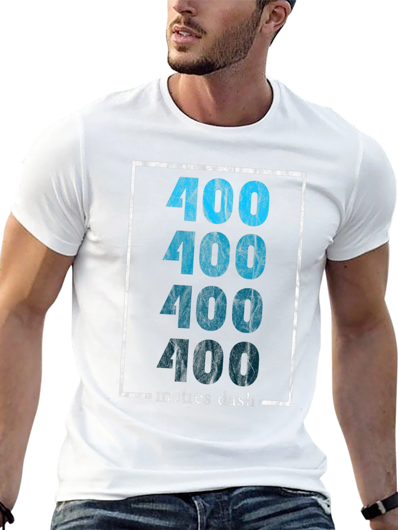 400 Metres Dash Graphic T-Shirt