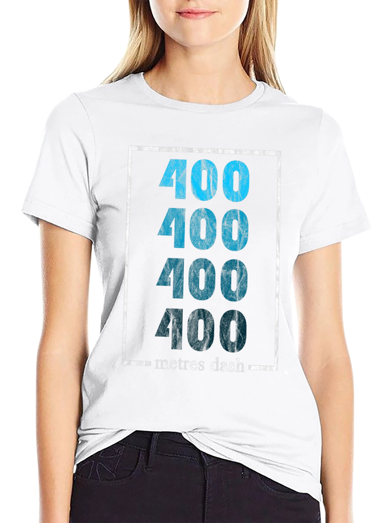 400 Metres Dash Graphic T-Shirt