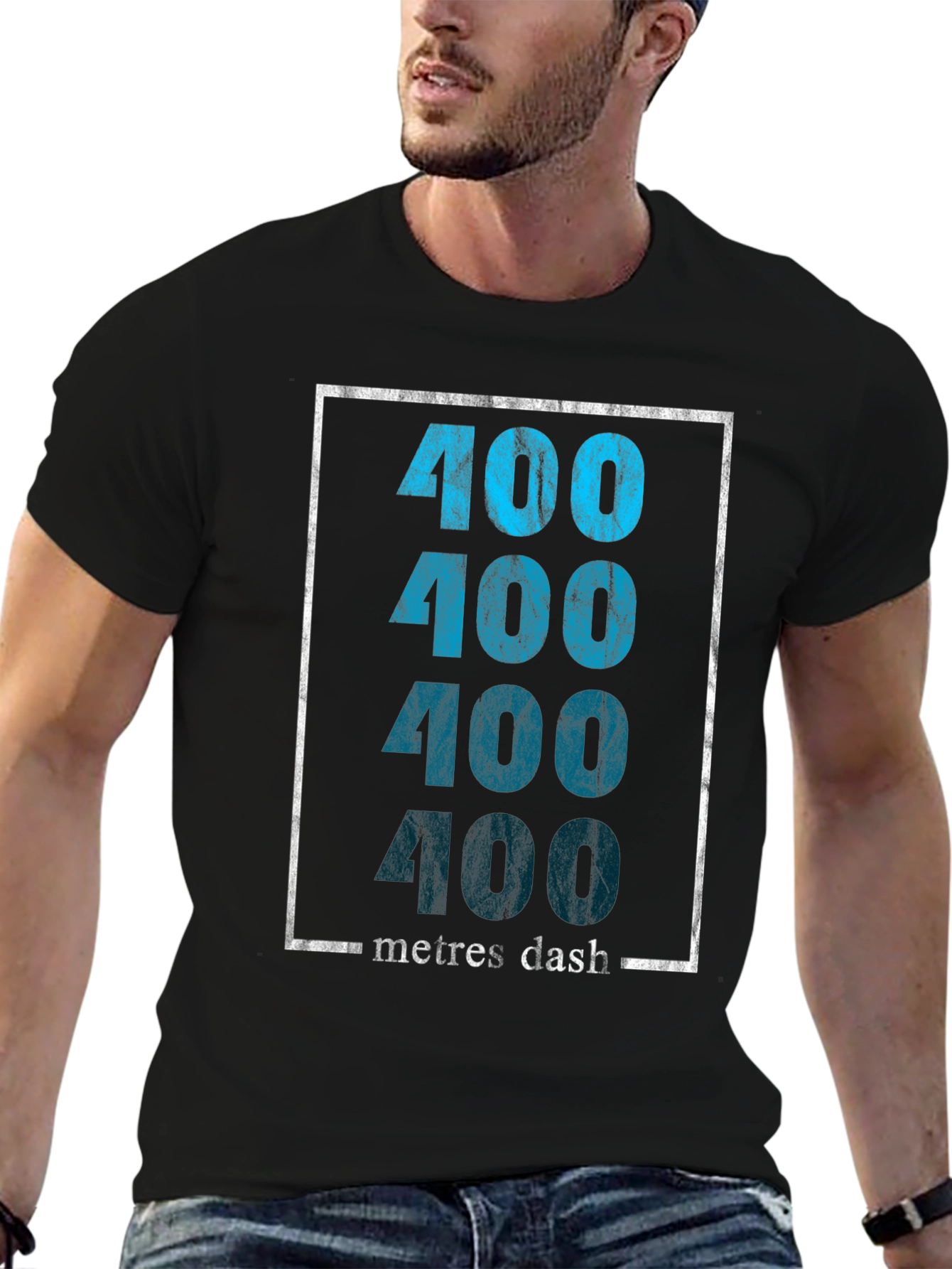 400 Metres Dash Graphic T-Shirt