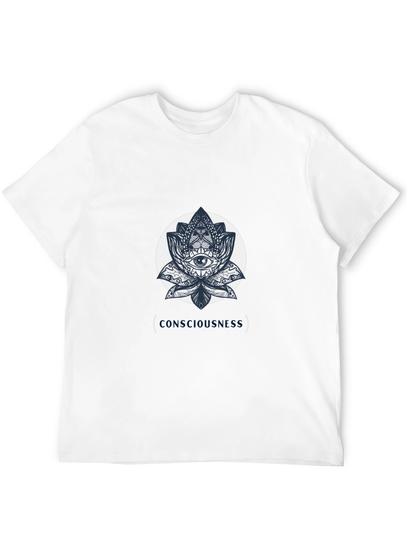 Consciousness Lotus Graphic T-Shirt