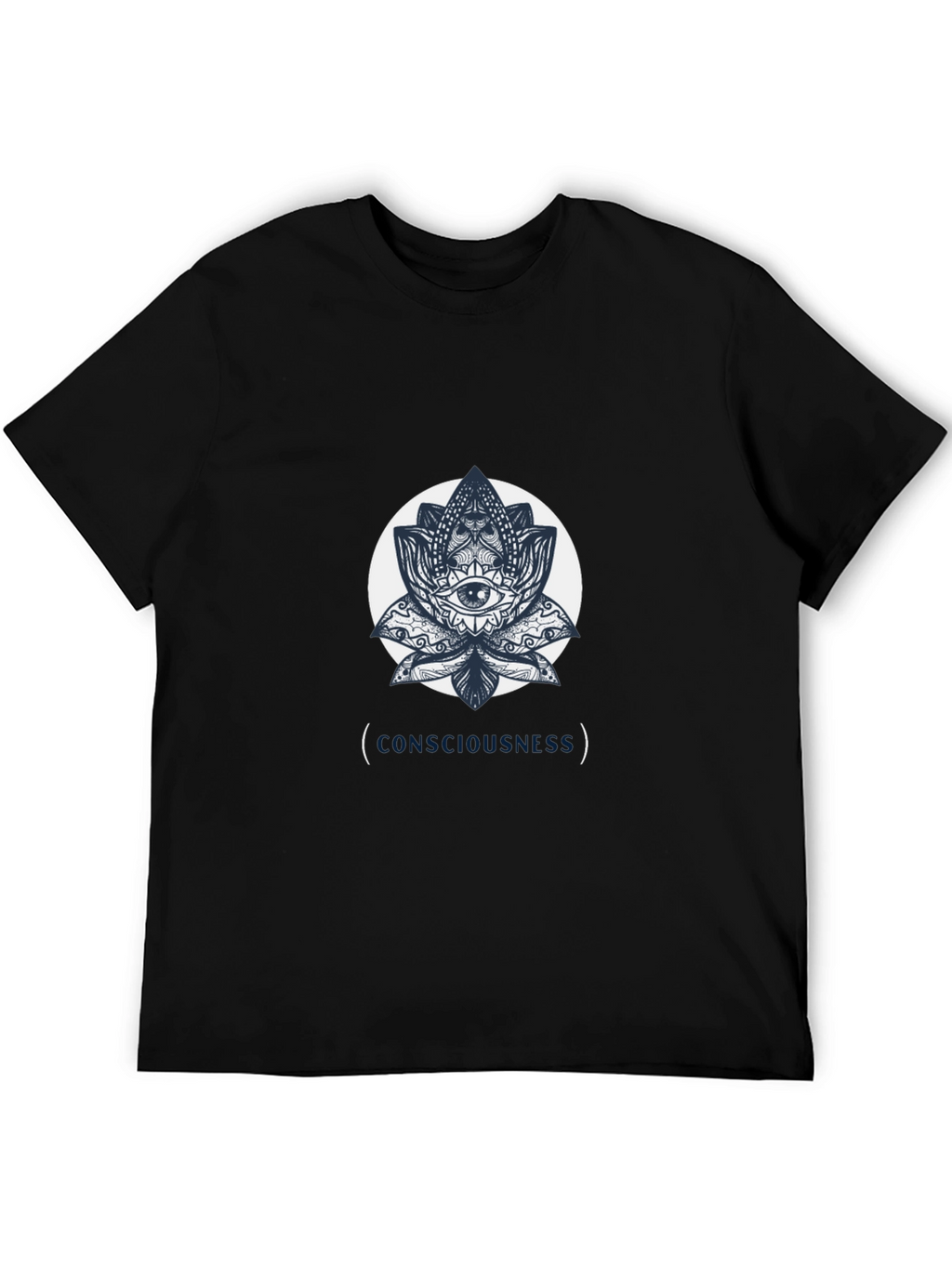 Consciousness Lotus Graphic T-Shirt