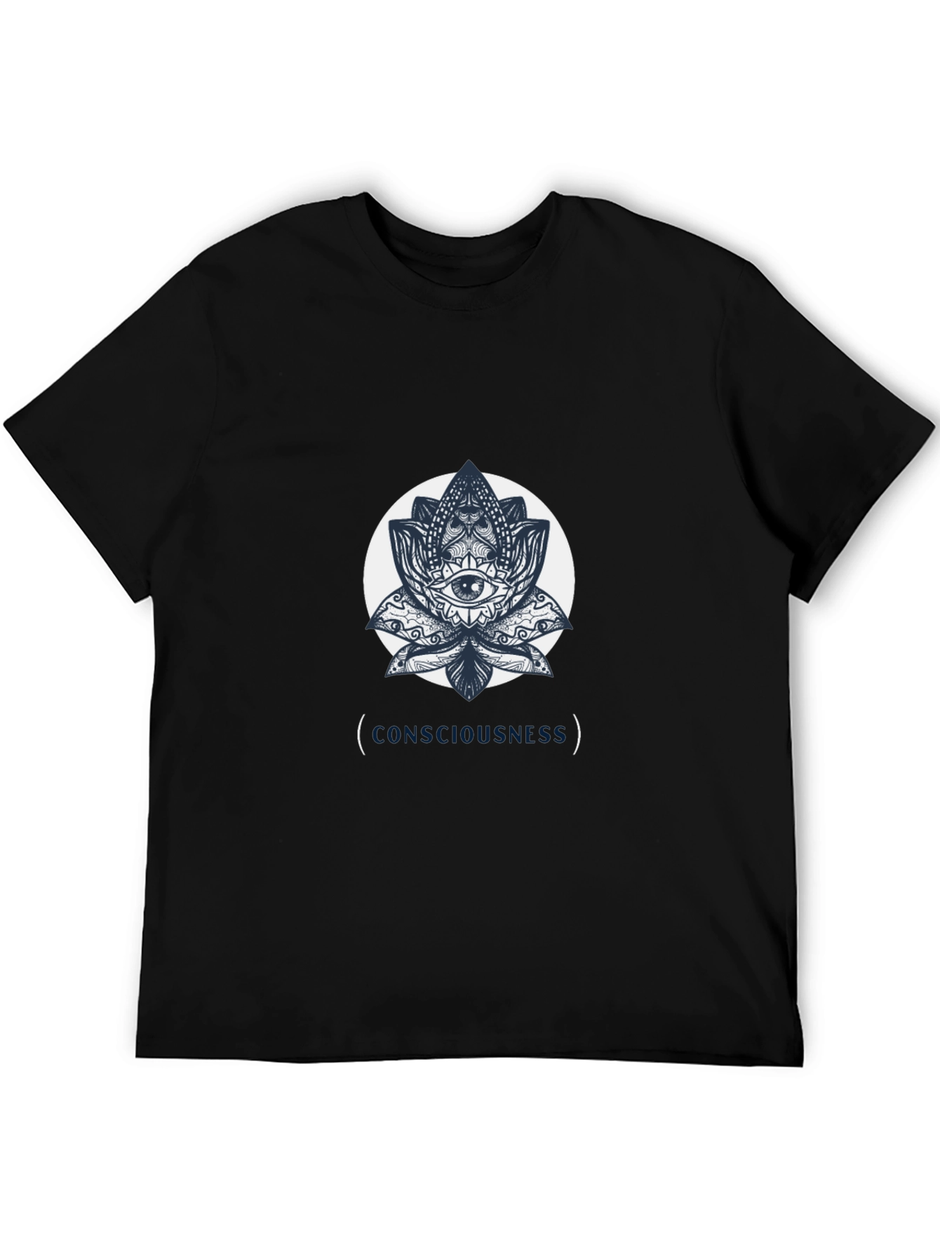 Consciousness Lotus Graphic T-Shirt