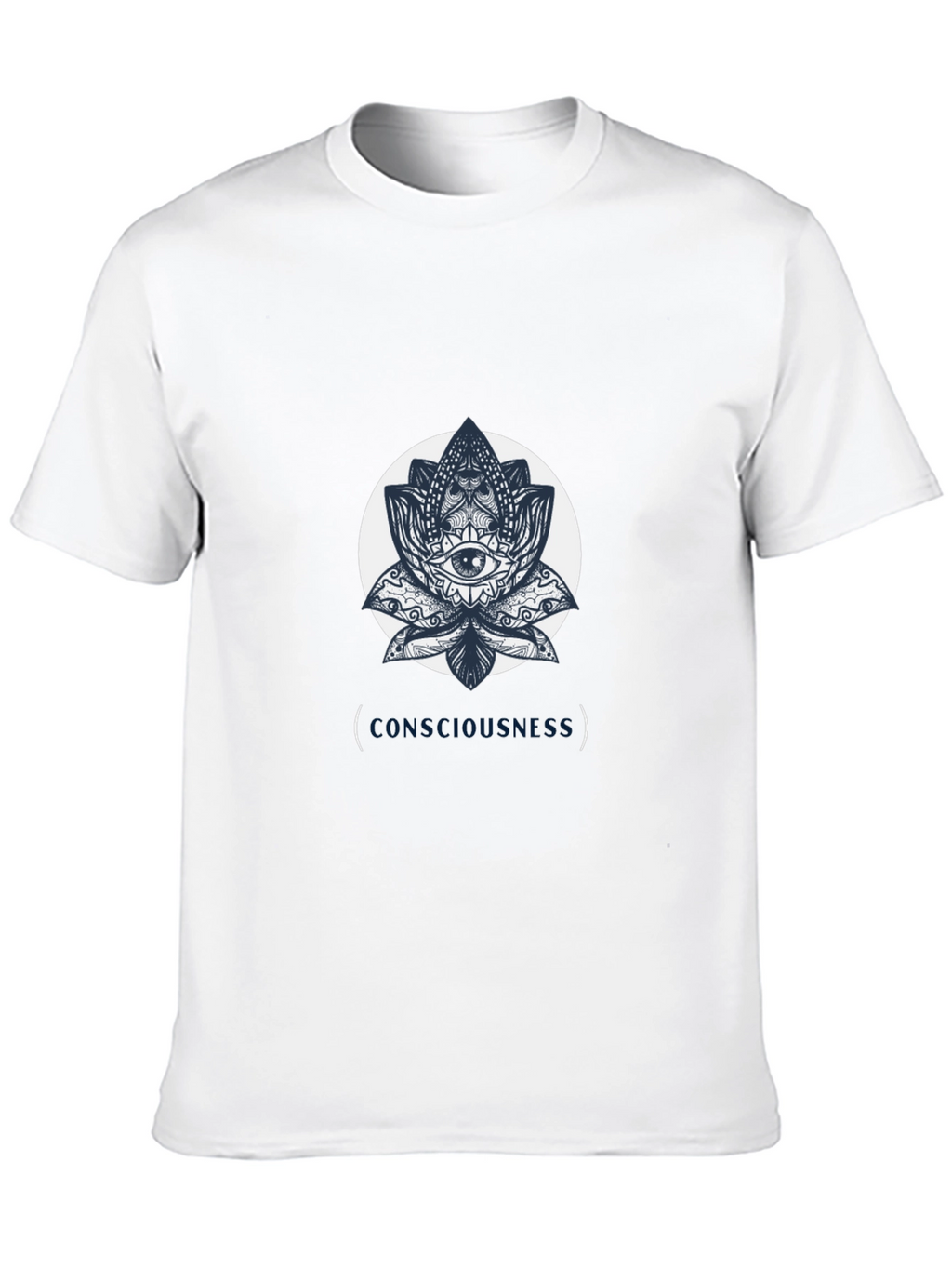 Consciousness Lotus Graphic T-Shirt