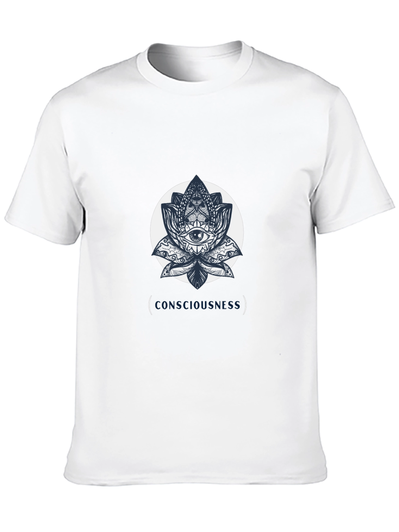 Consciousness Lotus Graphic T-Shirt