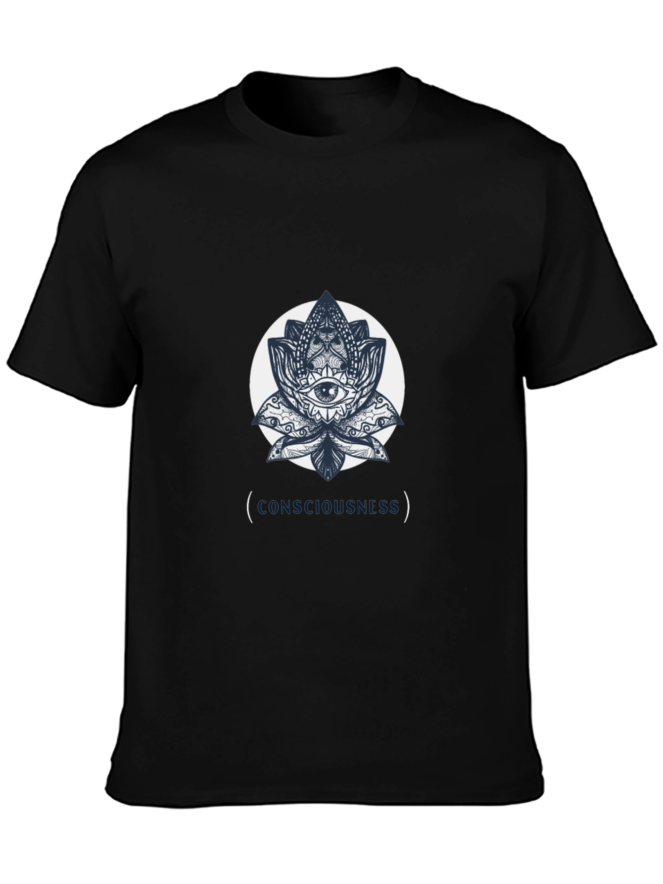 Consciousness Lotus Graphic T-Shirt