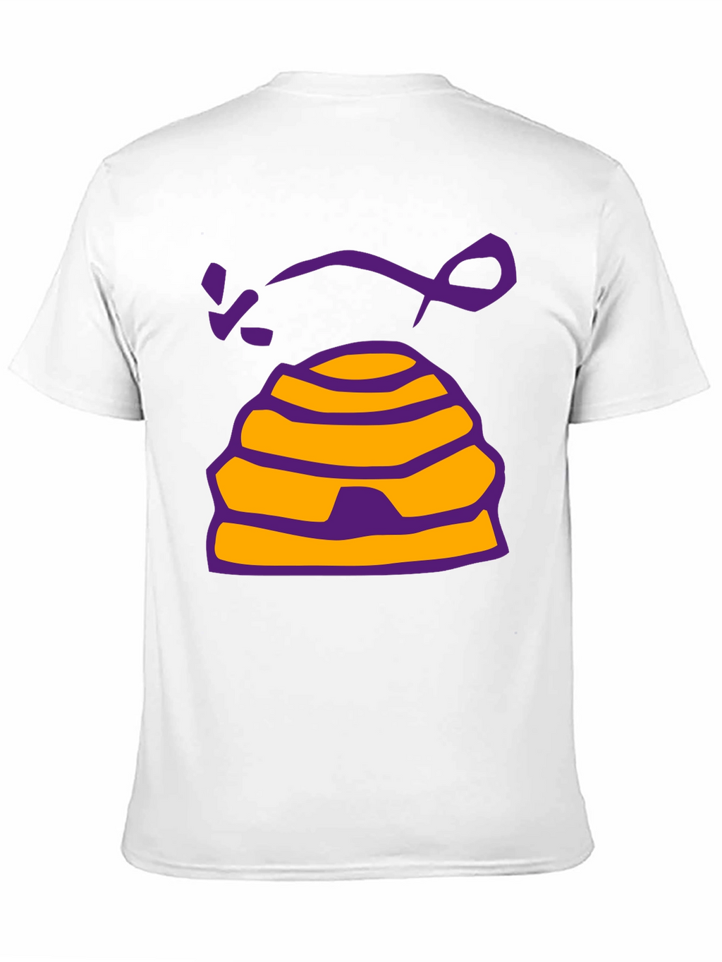 Beehive Graphic T-Shirt - Casual Black Tee