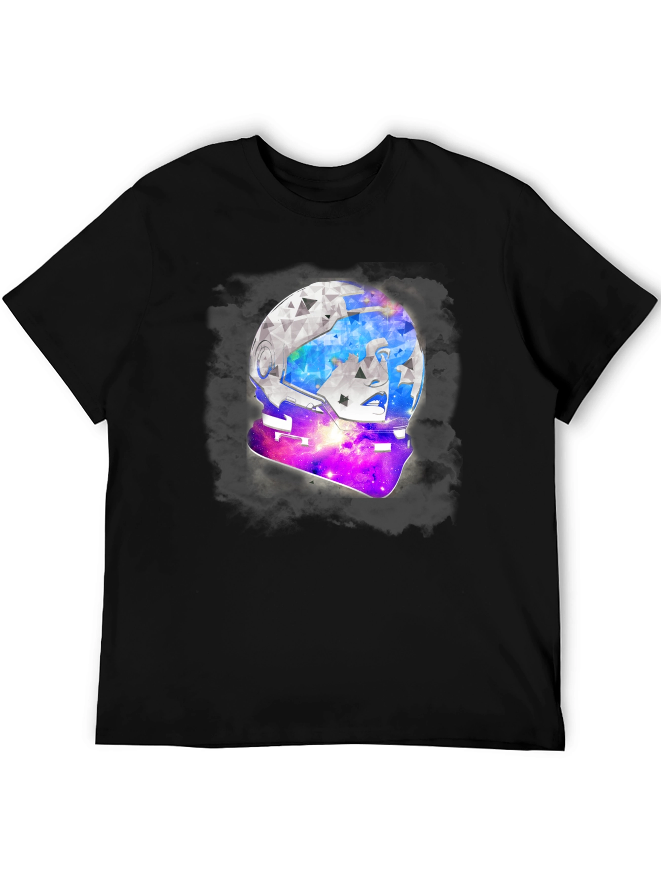 Astronaut Helmet Graphic T-Shirt - Stylish Space Design