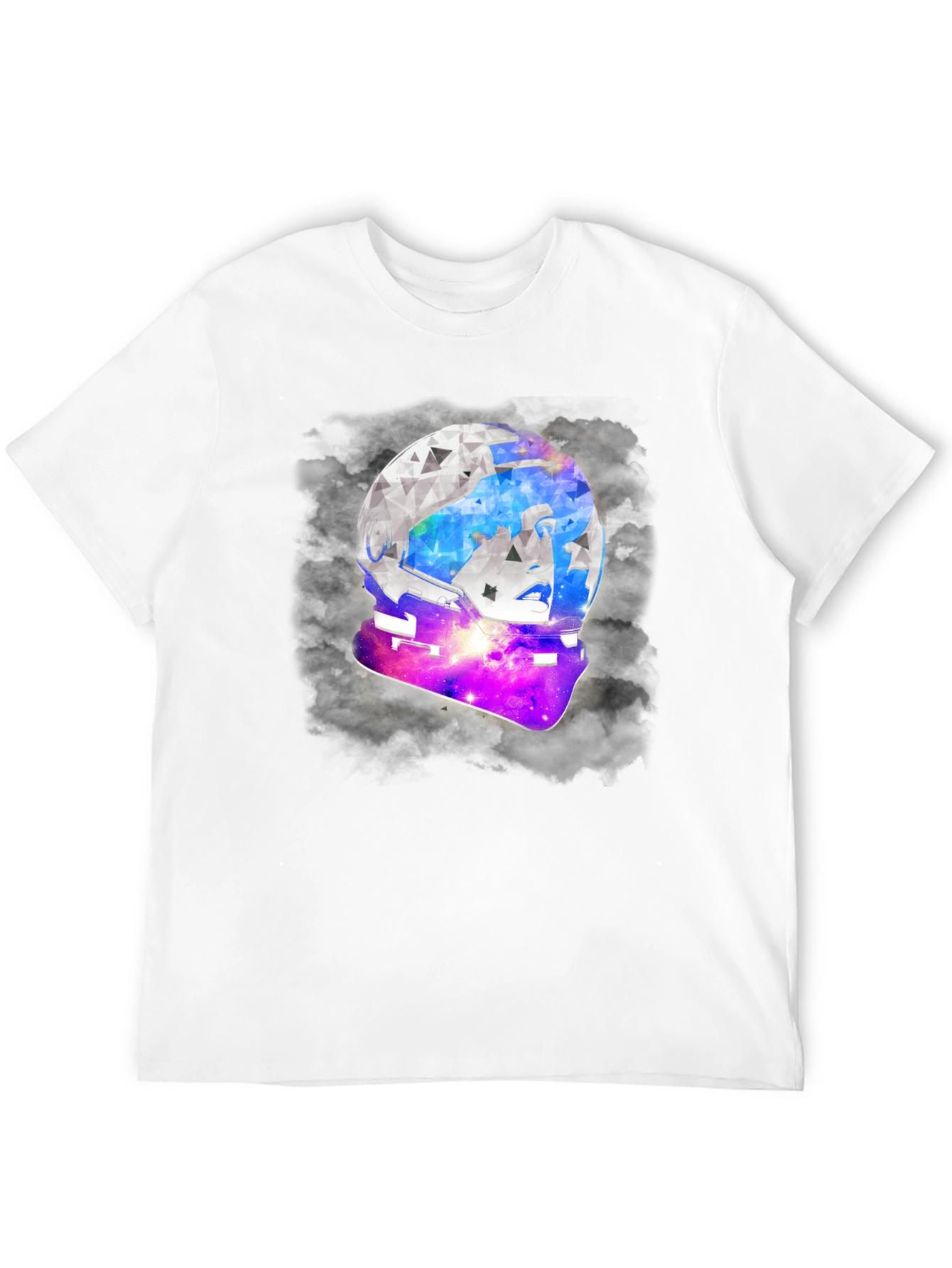 Astronaut Helmet Graphic T-Shirt - Stylish Space Design