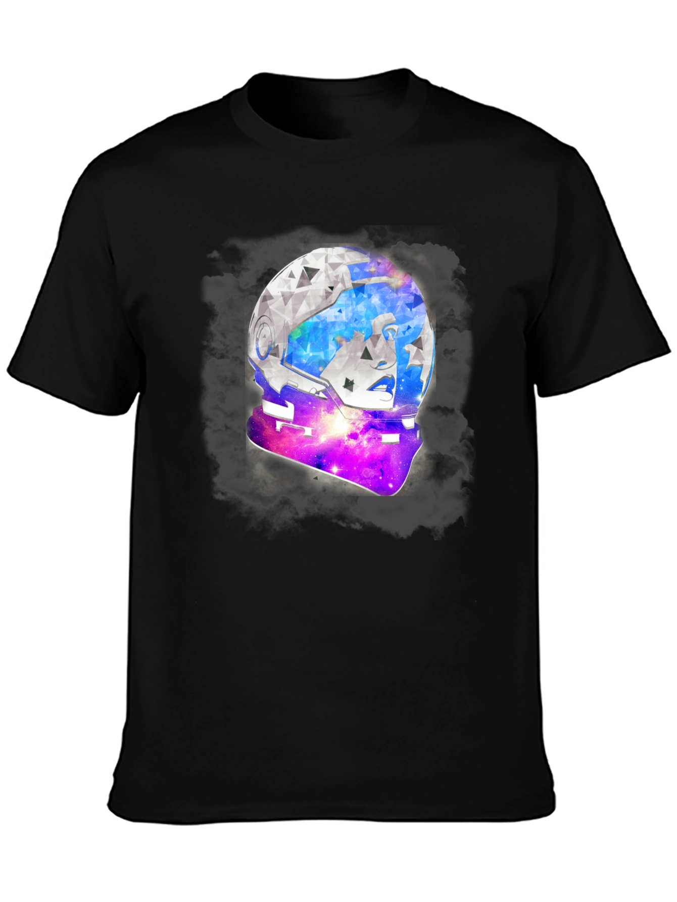 Astronaut Helmet Graphic T-Shirt - Stylish Space Design