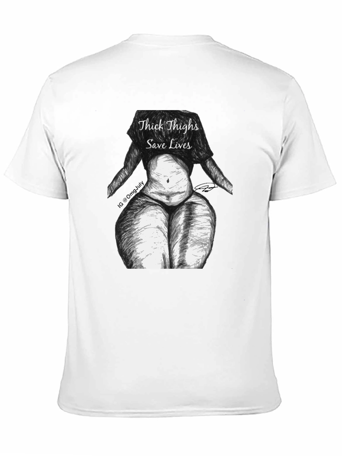 Thick Thighs Save Lives Graphic Tee - Unisex