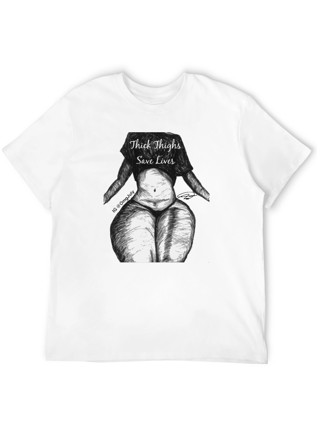 Thick Thighs Save Lives Graphic Tee - Unisex