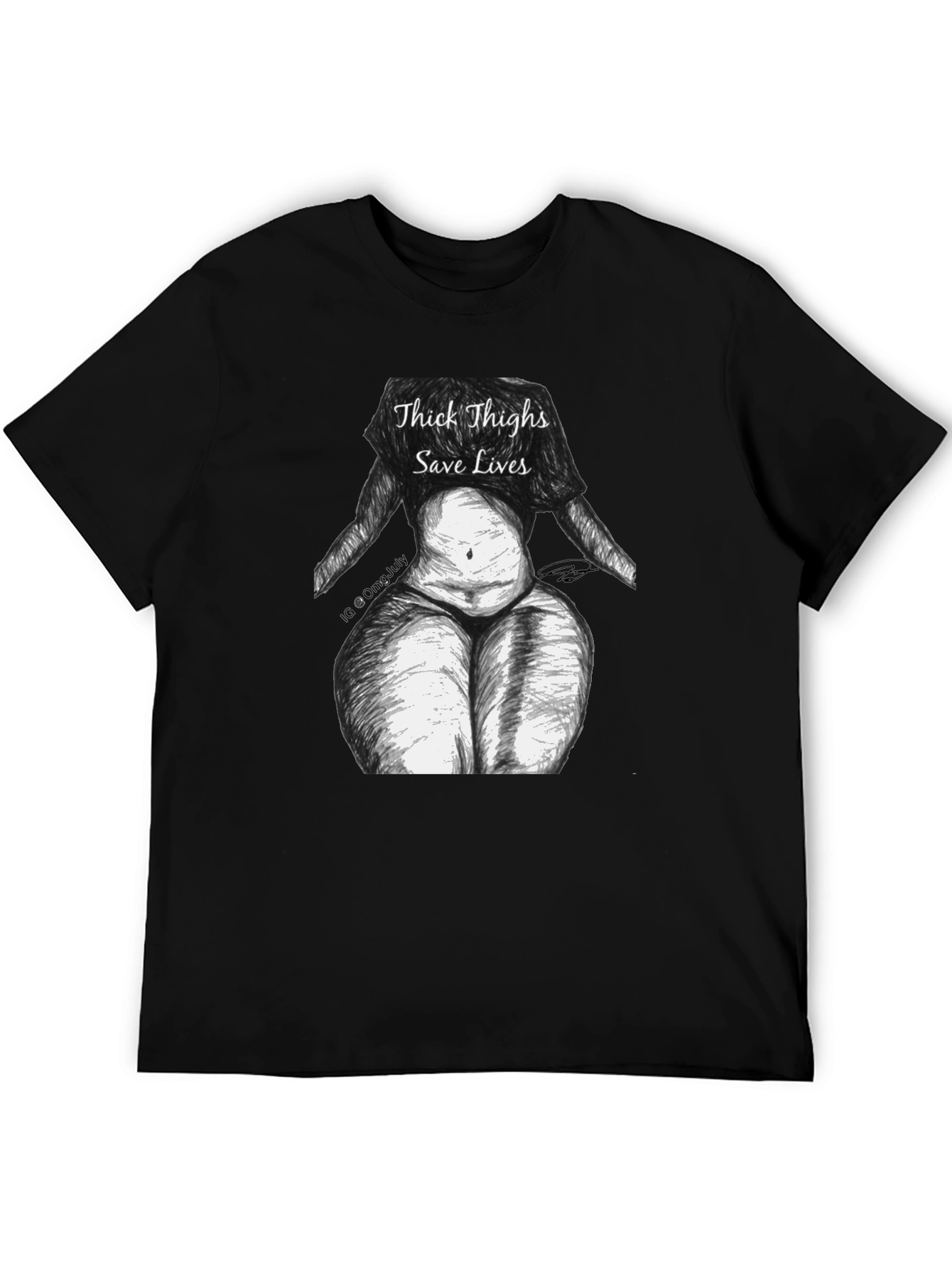 Thick Thighs Save Lives Graphic Tee - Unisex