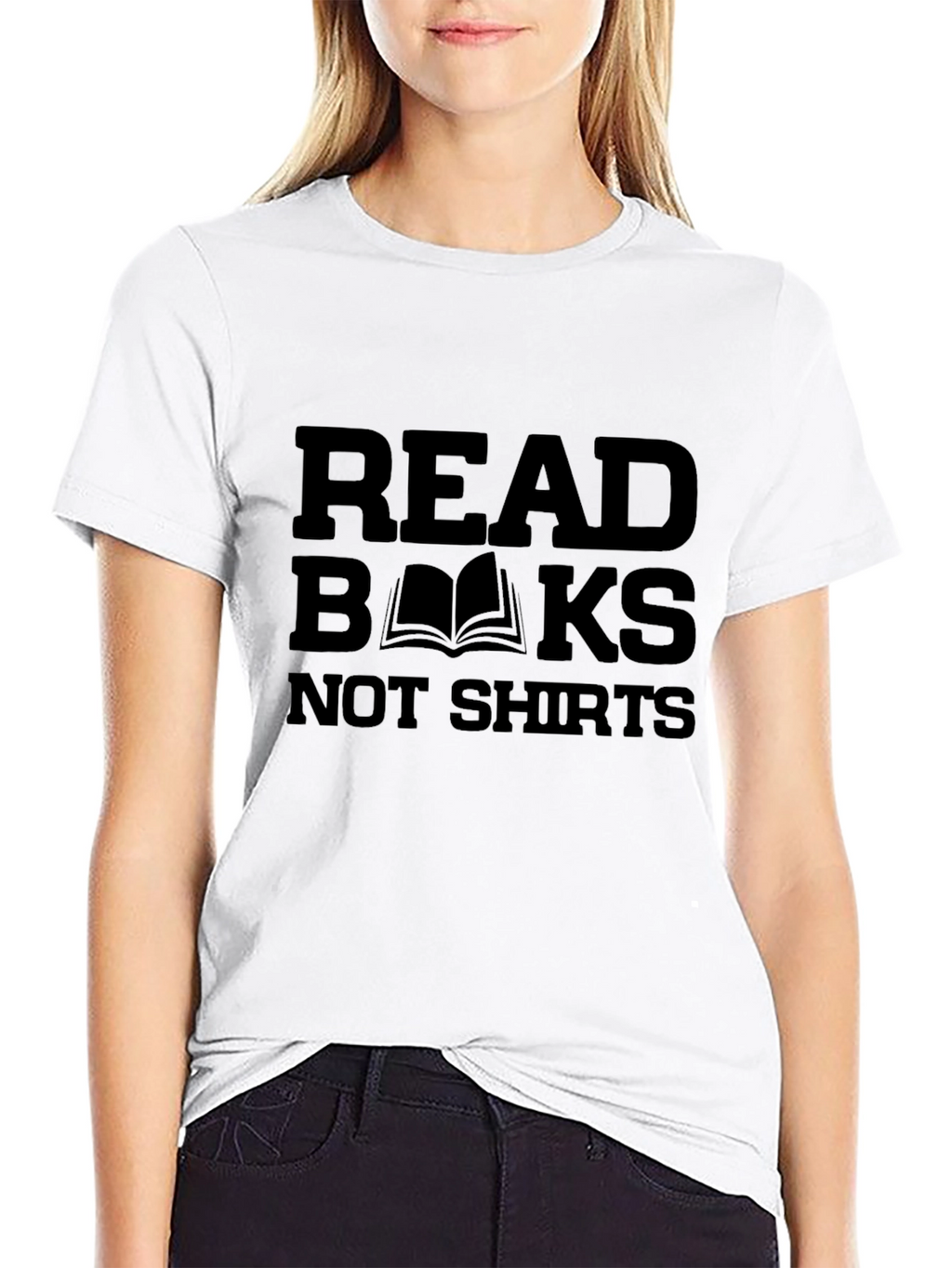 Read Books Not Shirts Graphic Tee