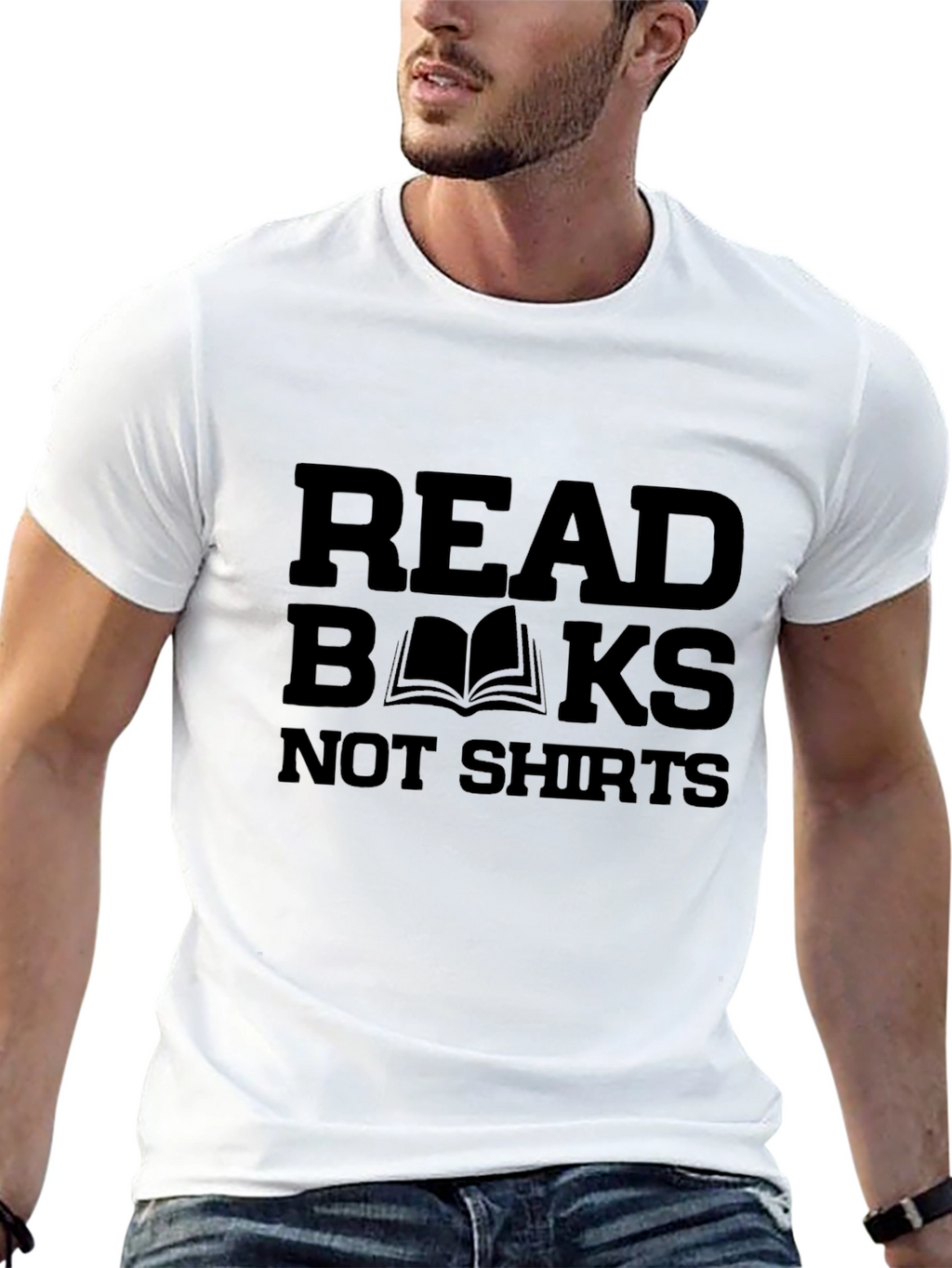 Read Books Not Shirts Graphic Tee