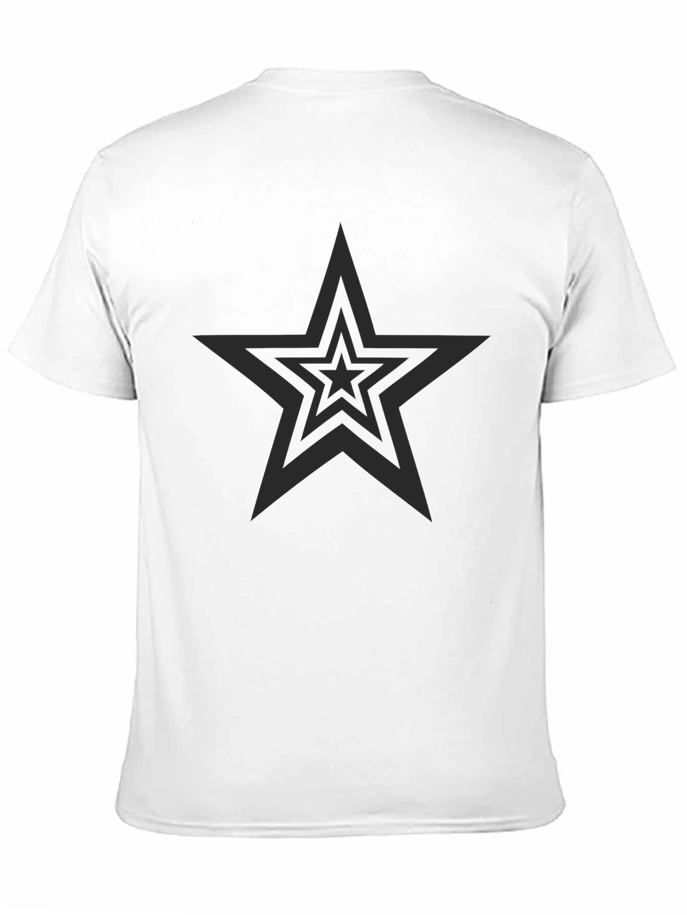 Black Star Graphic Tee - Stylish & Modern