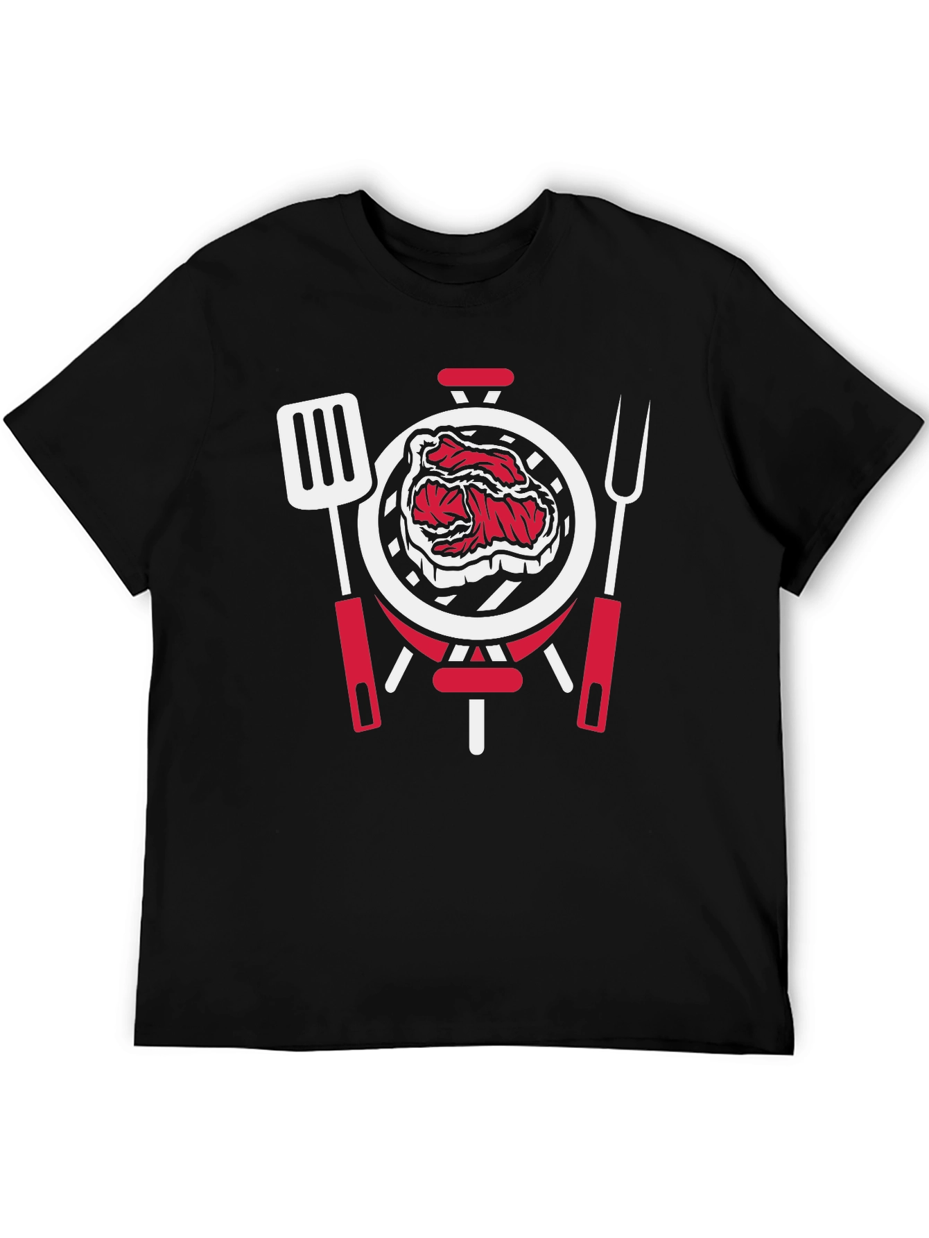 BBQ Grill & Steak T-Shirt - Perfect for Grilling Season!