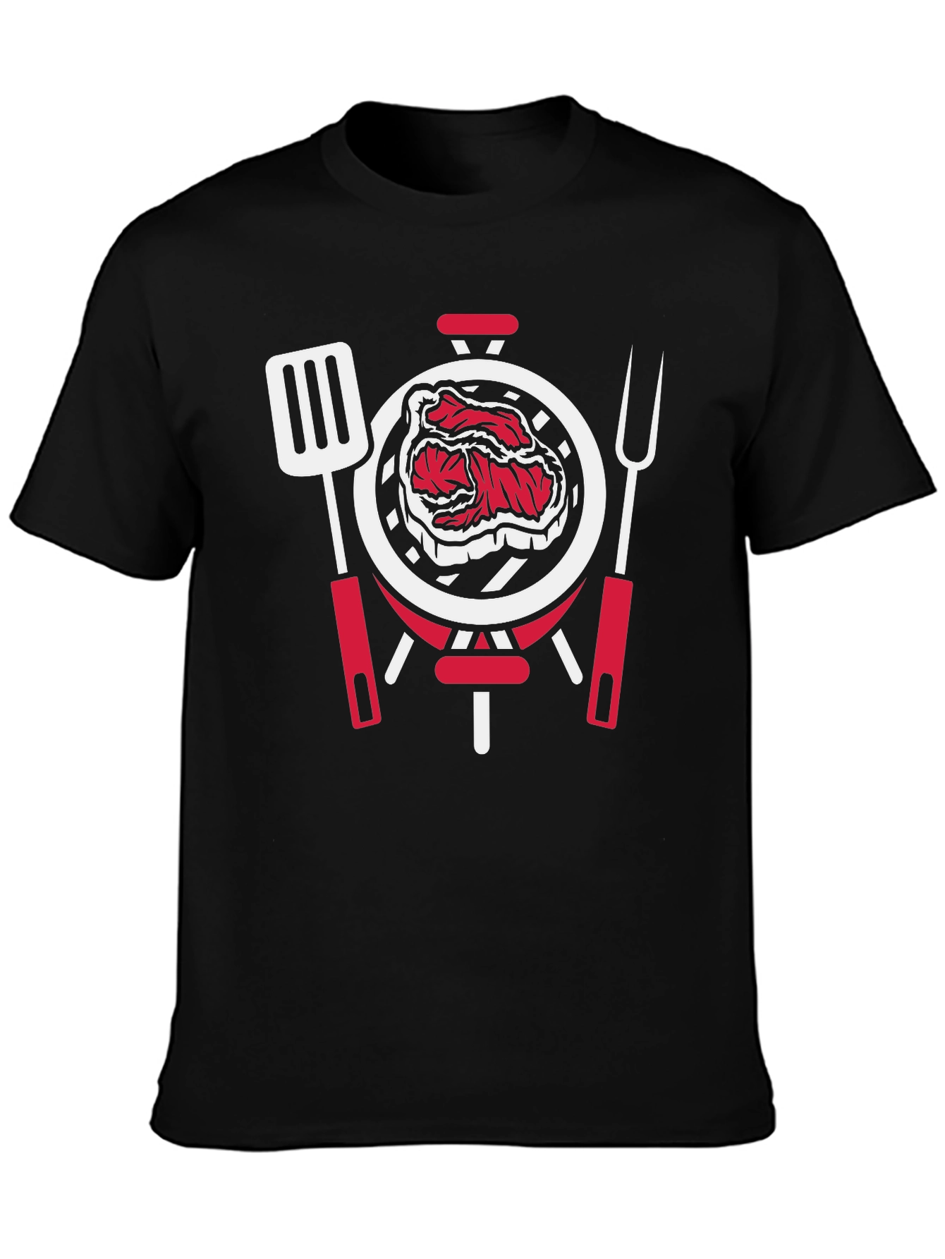 BBQ Grill & Steak T-Shirt - Perfect for Grilling Season!