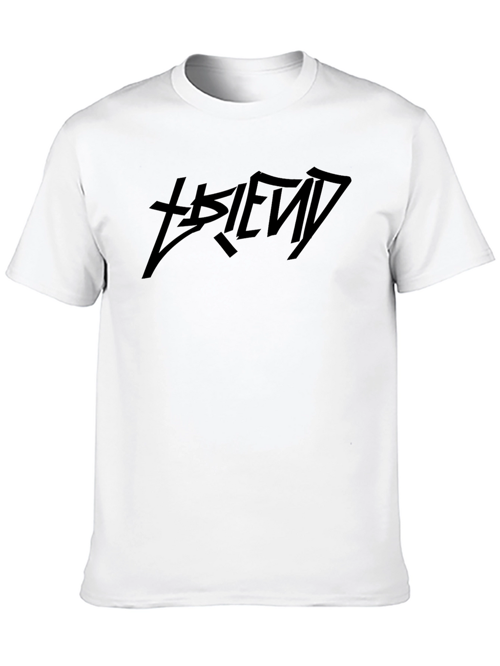 Edgy Graphic Black T-Shirt