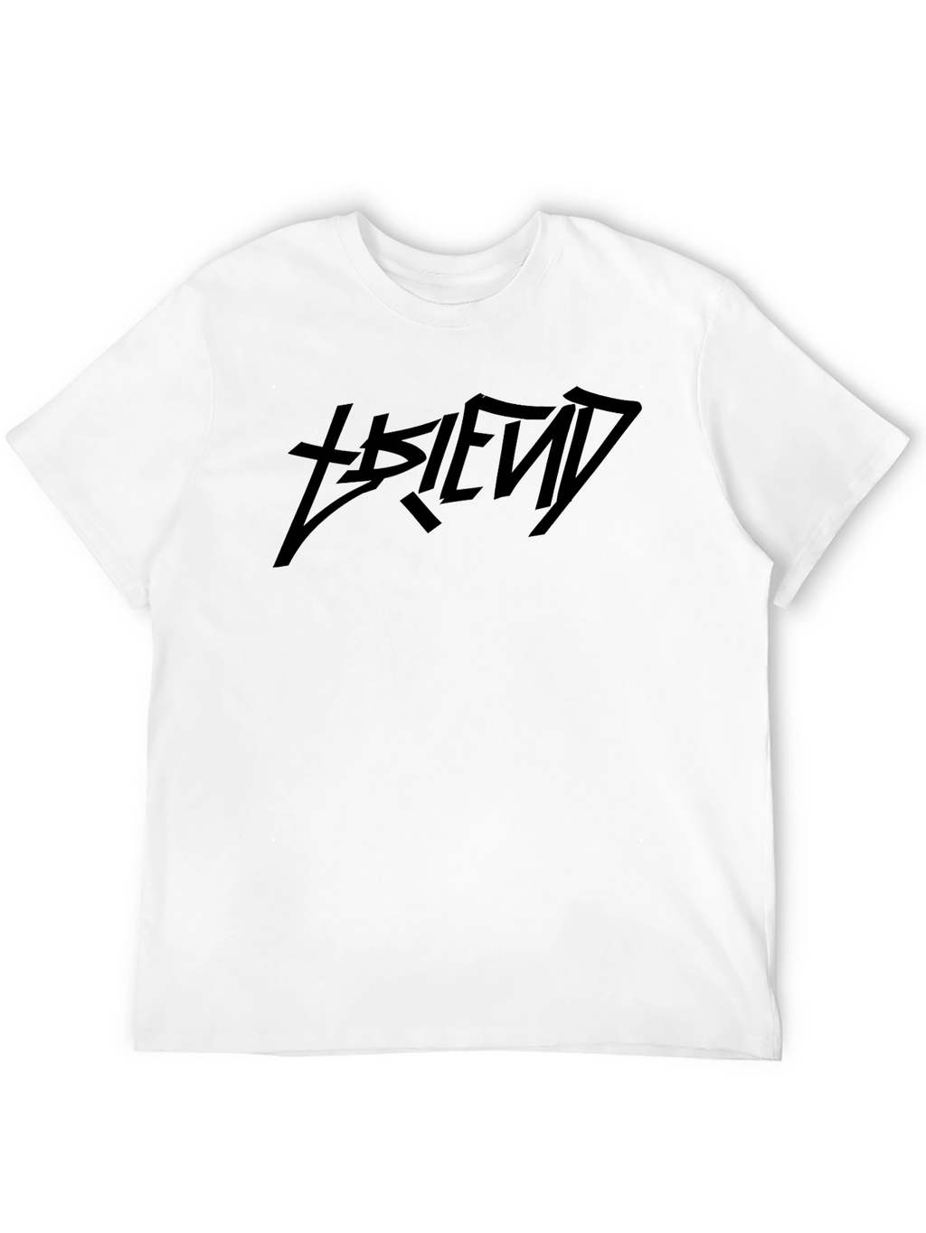 Edgy Graphic Black T-Shirt