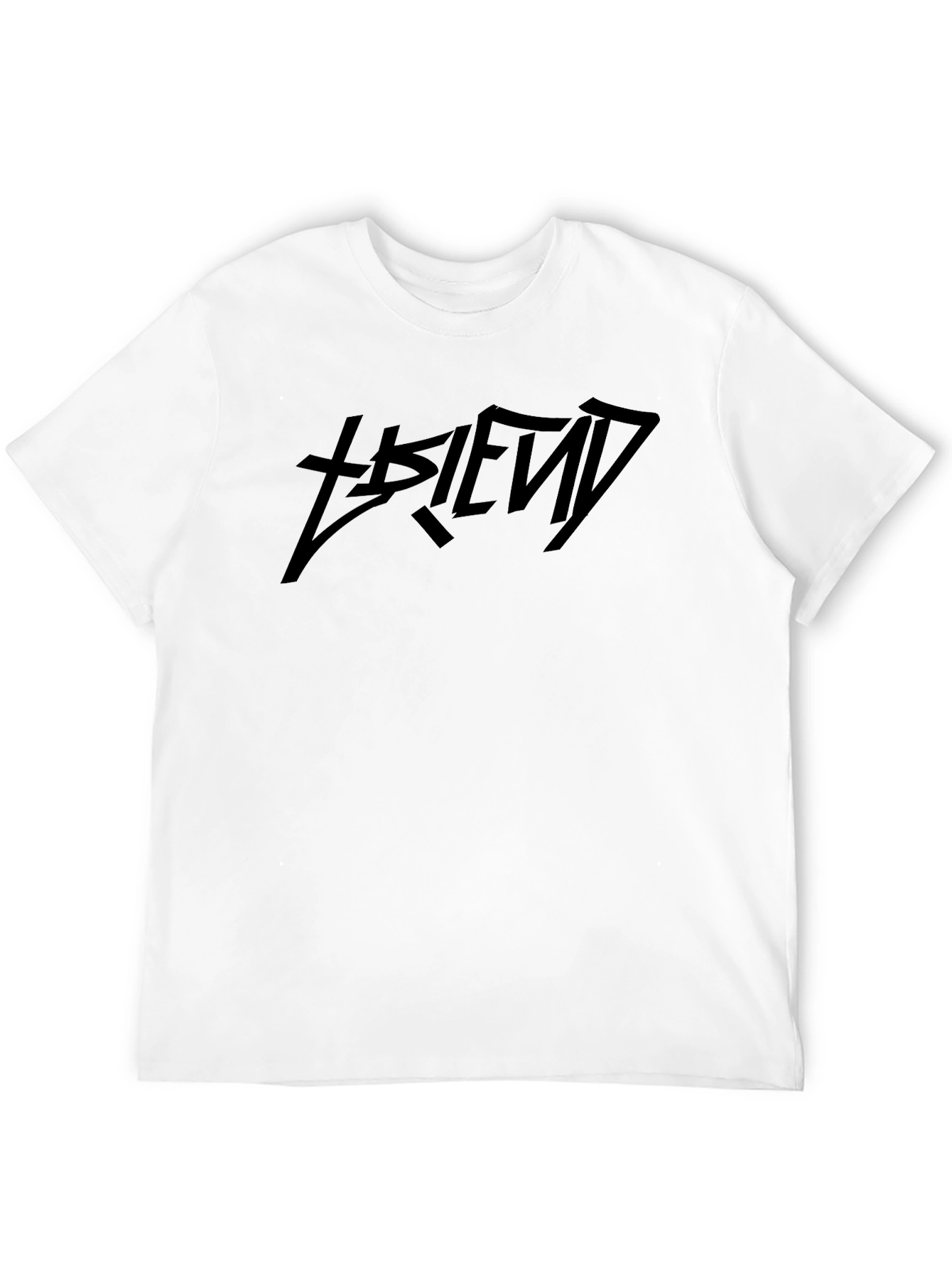 Edgy Graphic Black T-Shirt