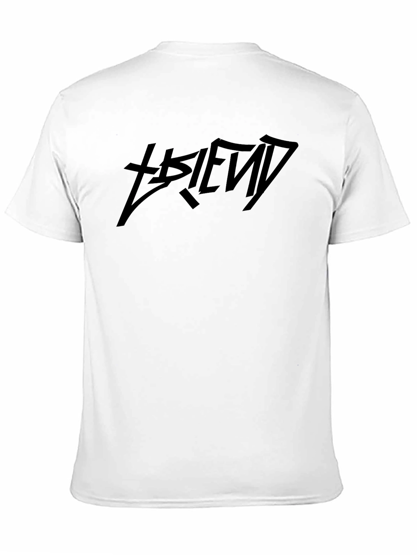 Edgy Graphic Black T-Shirt