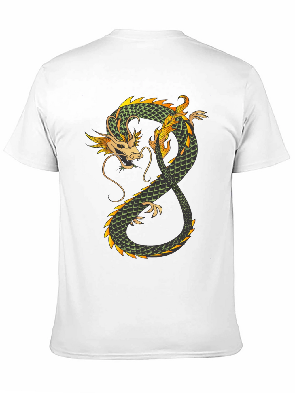 Dragon Graphic Tee - Mens Black T-Shirt