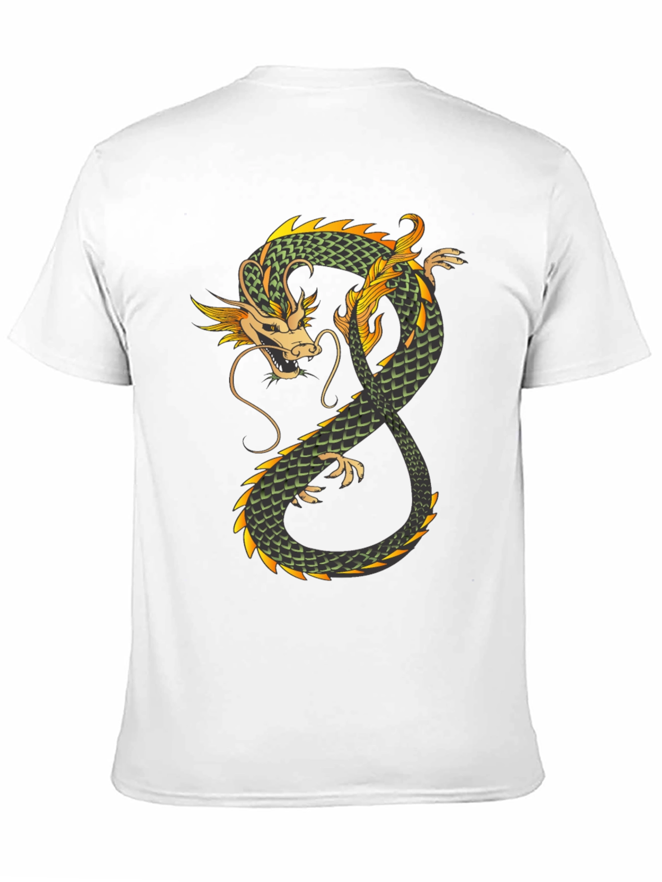 Dragon Graphic Tee - Mens Black T-Shirt
