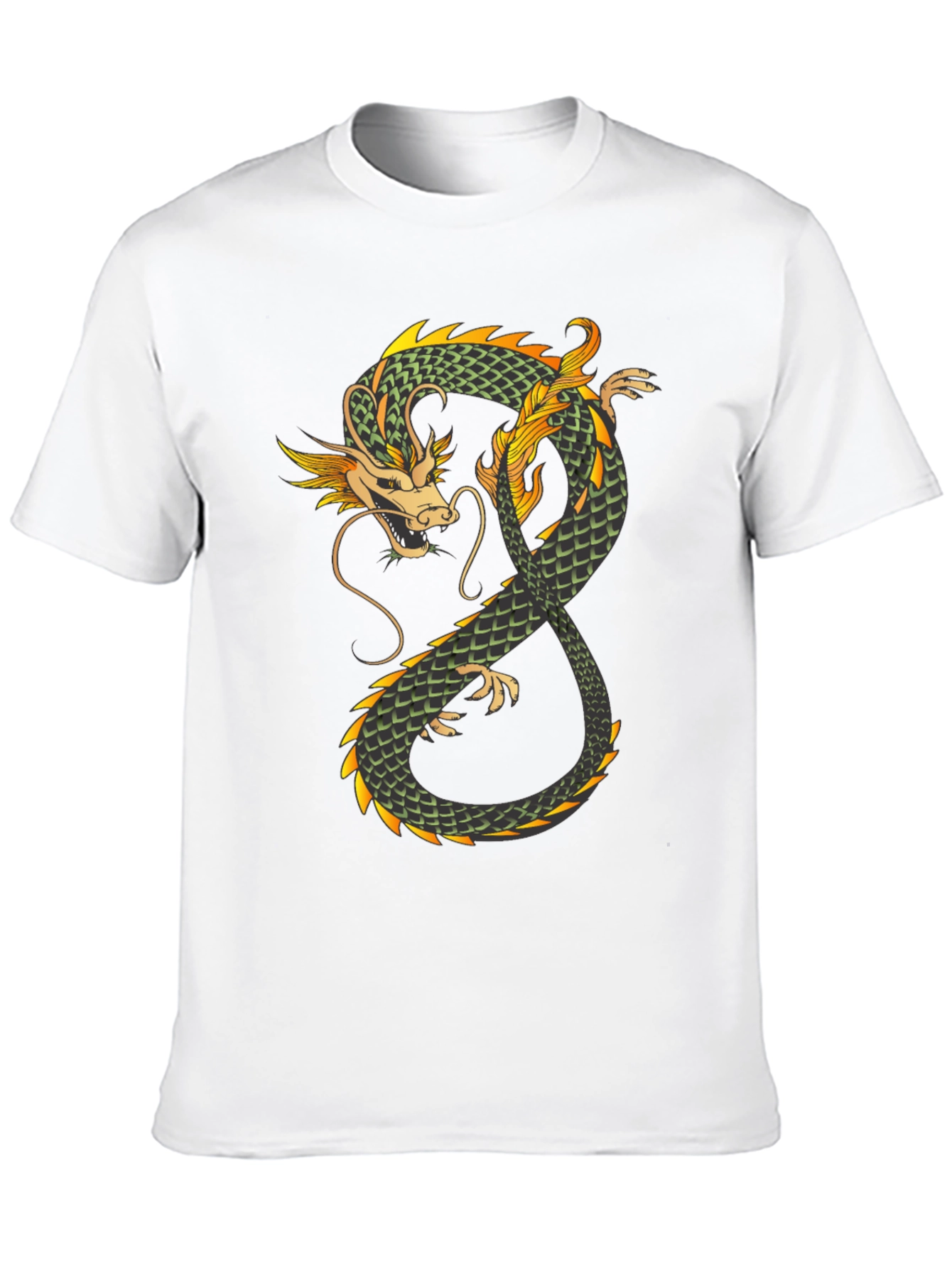 Dragon Graphic Tee - Mens Black T-Shirt