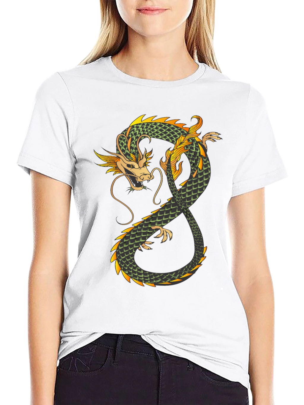 Dragon Graphic Tee - Mens Black T-Shirt