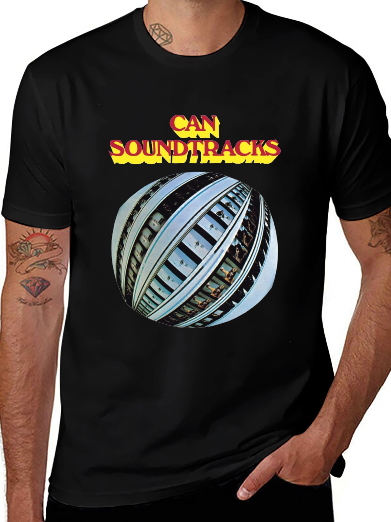 Can Soundtracks Graphic T-Shirt