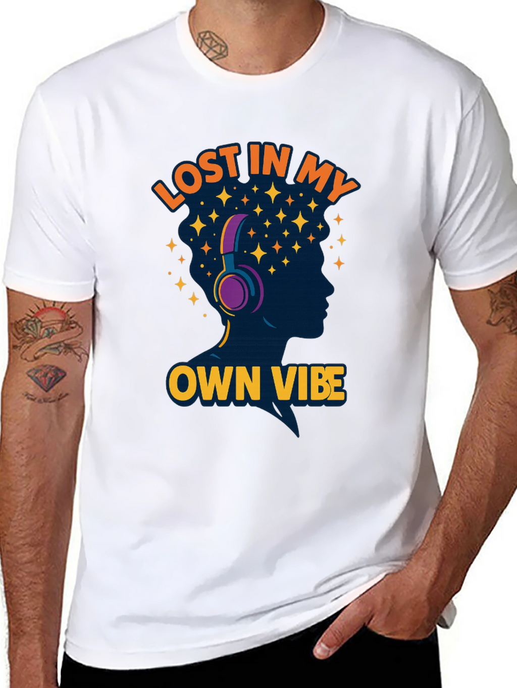 Lost in My Own Vibe Graphic T-Shirt